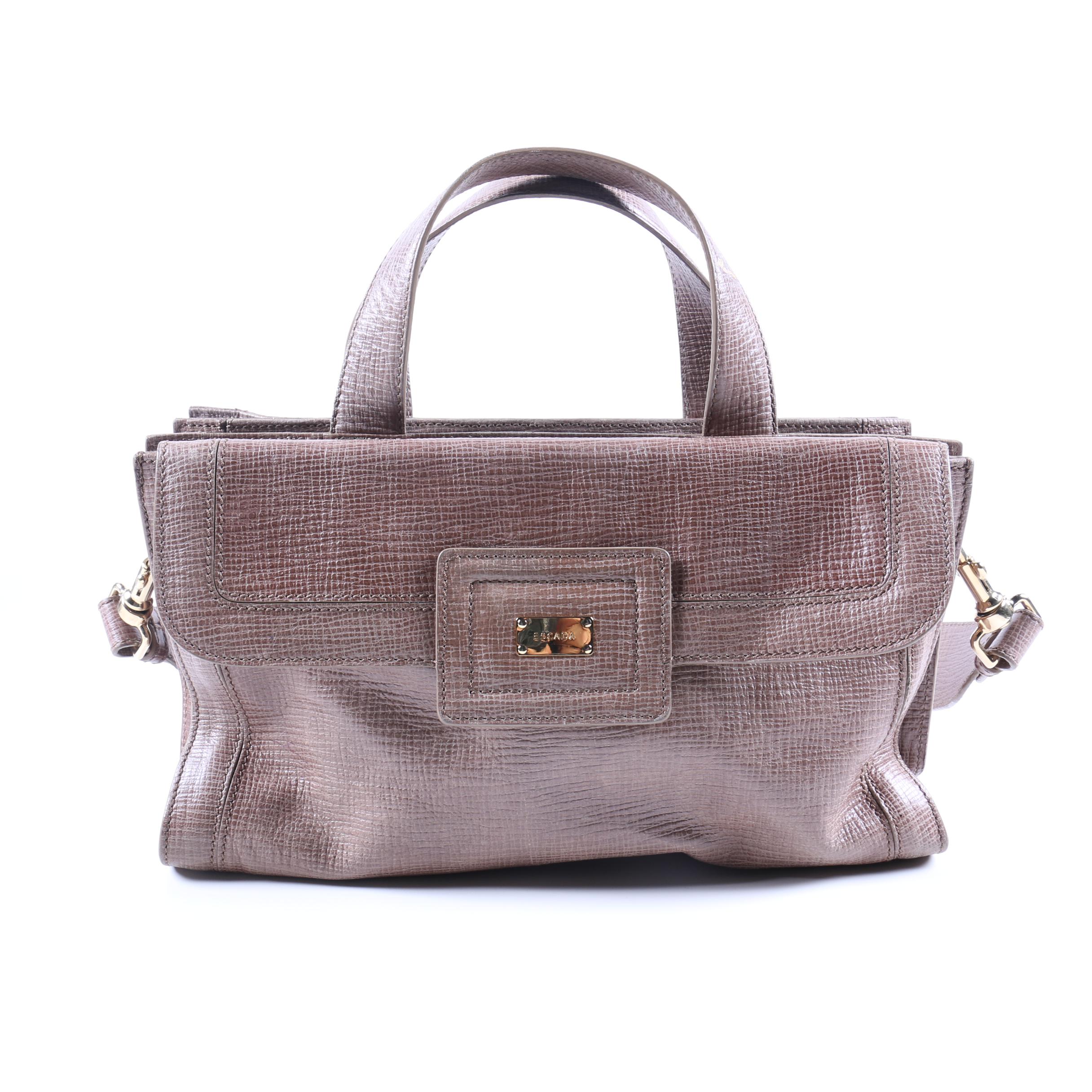 Escada Tri-Section Convertible Tote