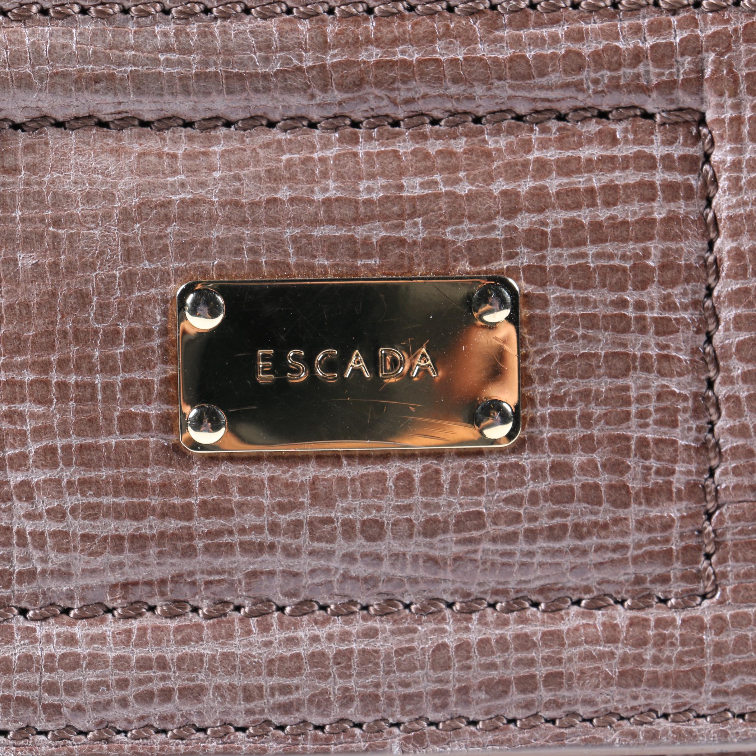 Escada Tri-Section Convertible Tote