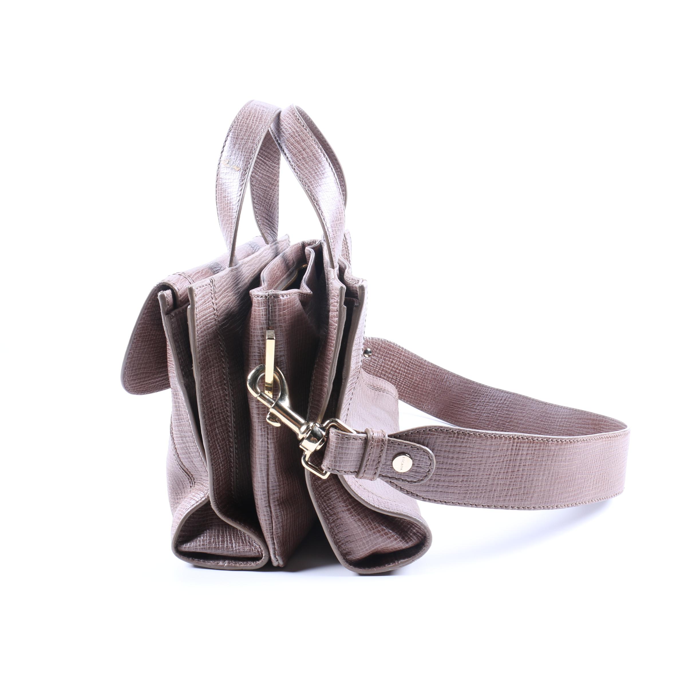 Escada Tri-Section Convertible Tote