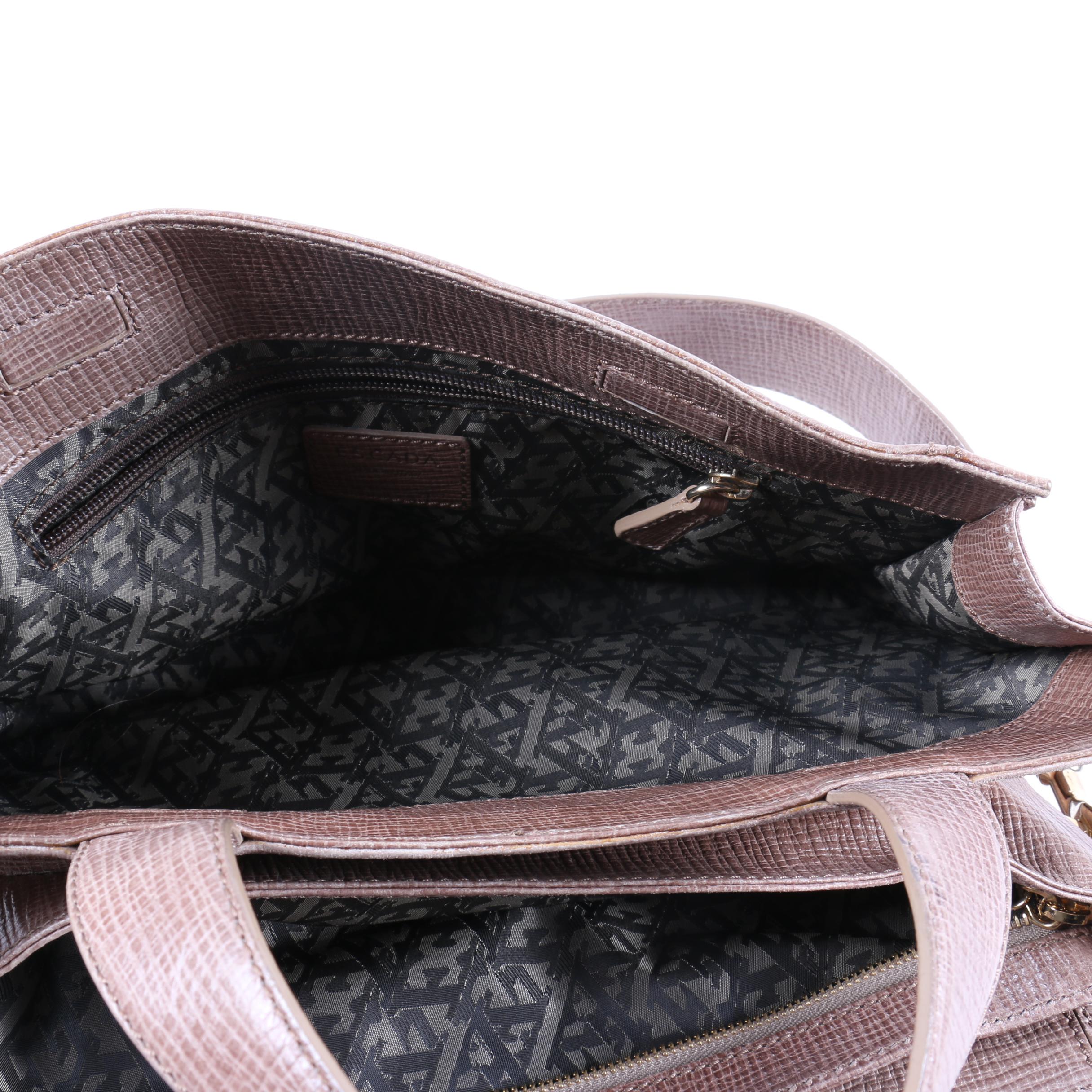 Escada Tri-Section Convertible Tote