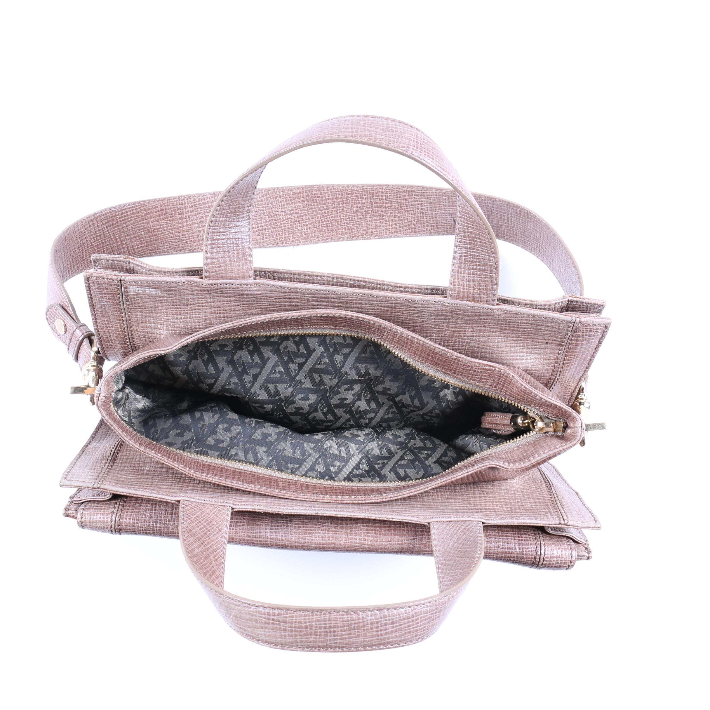 Escada Tri-Section Convertible Tote