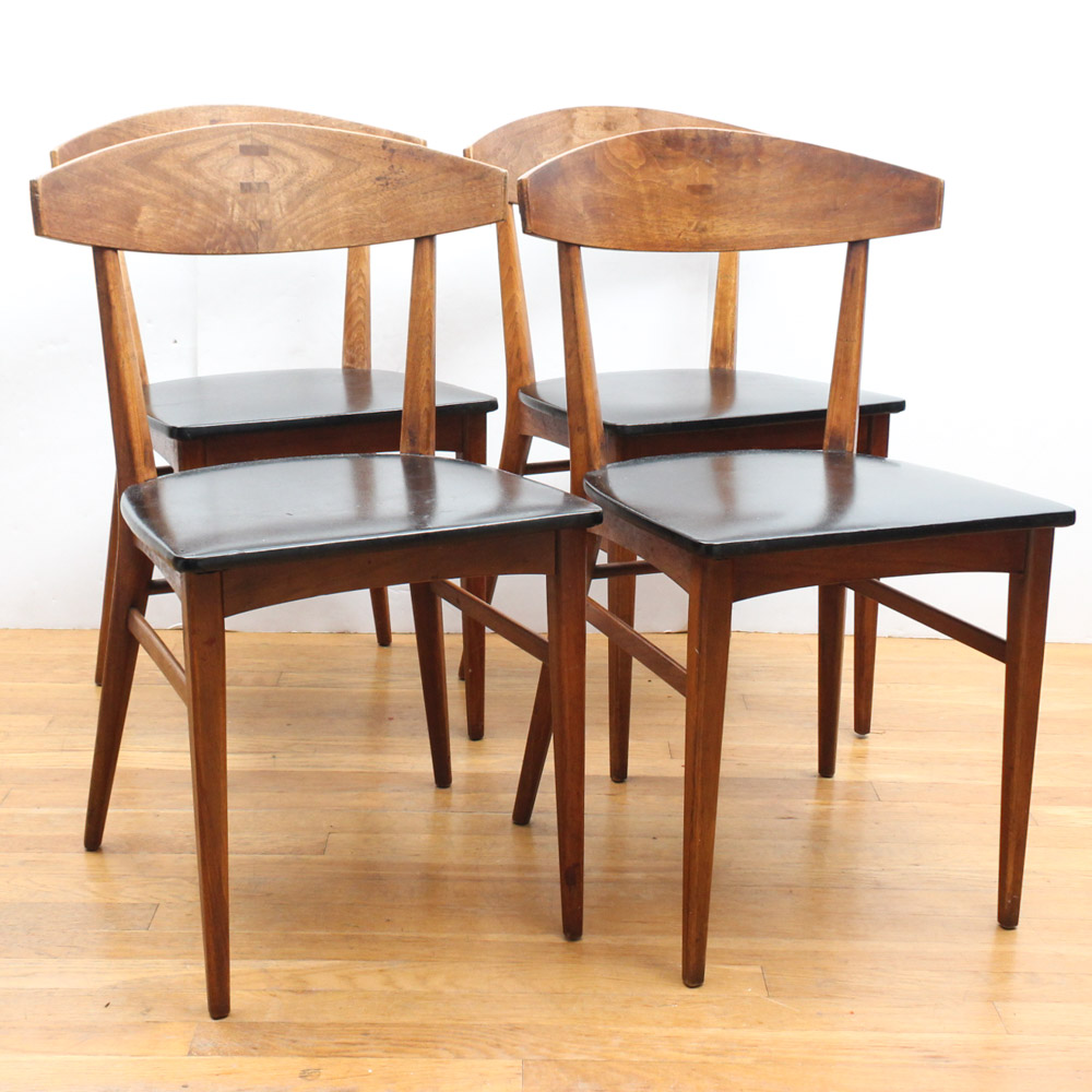 Set of Four Danish Modern Dining Chairs