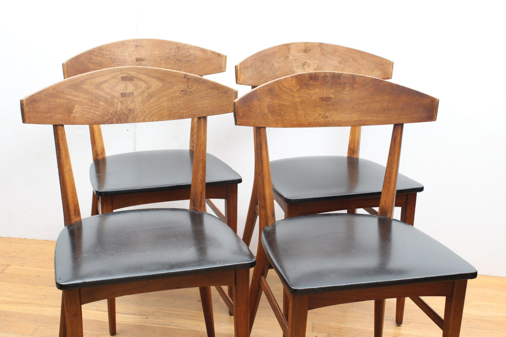 Set of Four Danish Modern Dining Chairs