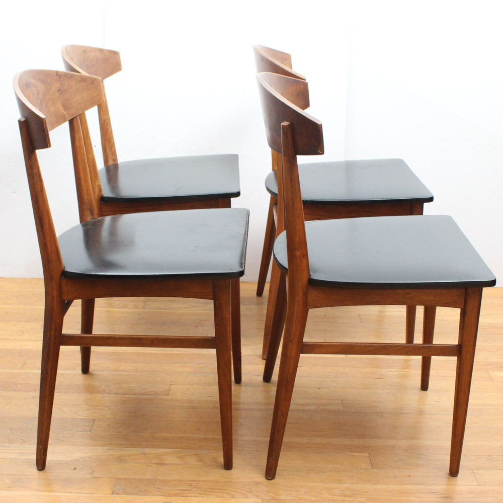Set of Four Danish Modern Dining Chairs