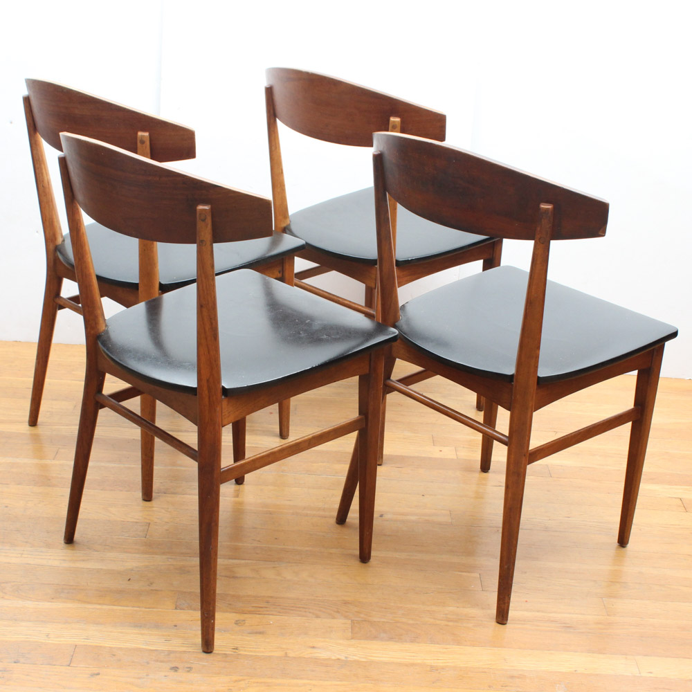Set of Four Danish Modern Dining Chairs