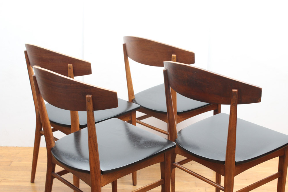 Set of Four Danish Modern Dining Chairs