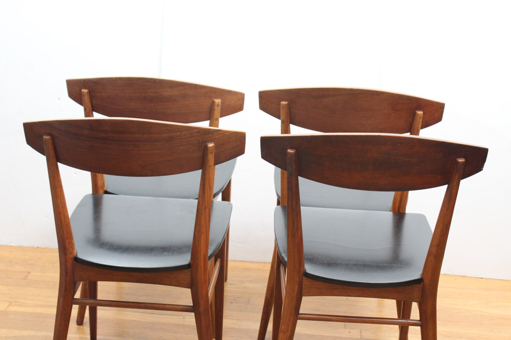 Set of Four Danish Modern Dining Chairs