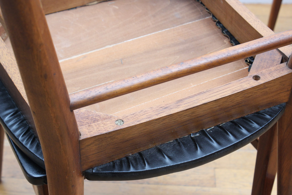 Set of Four Danish Modern Dining Chairs