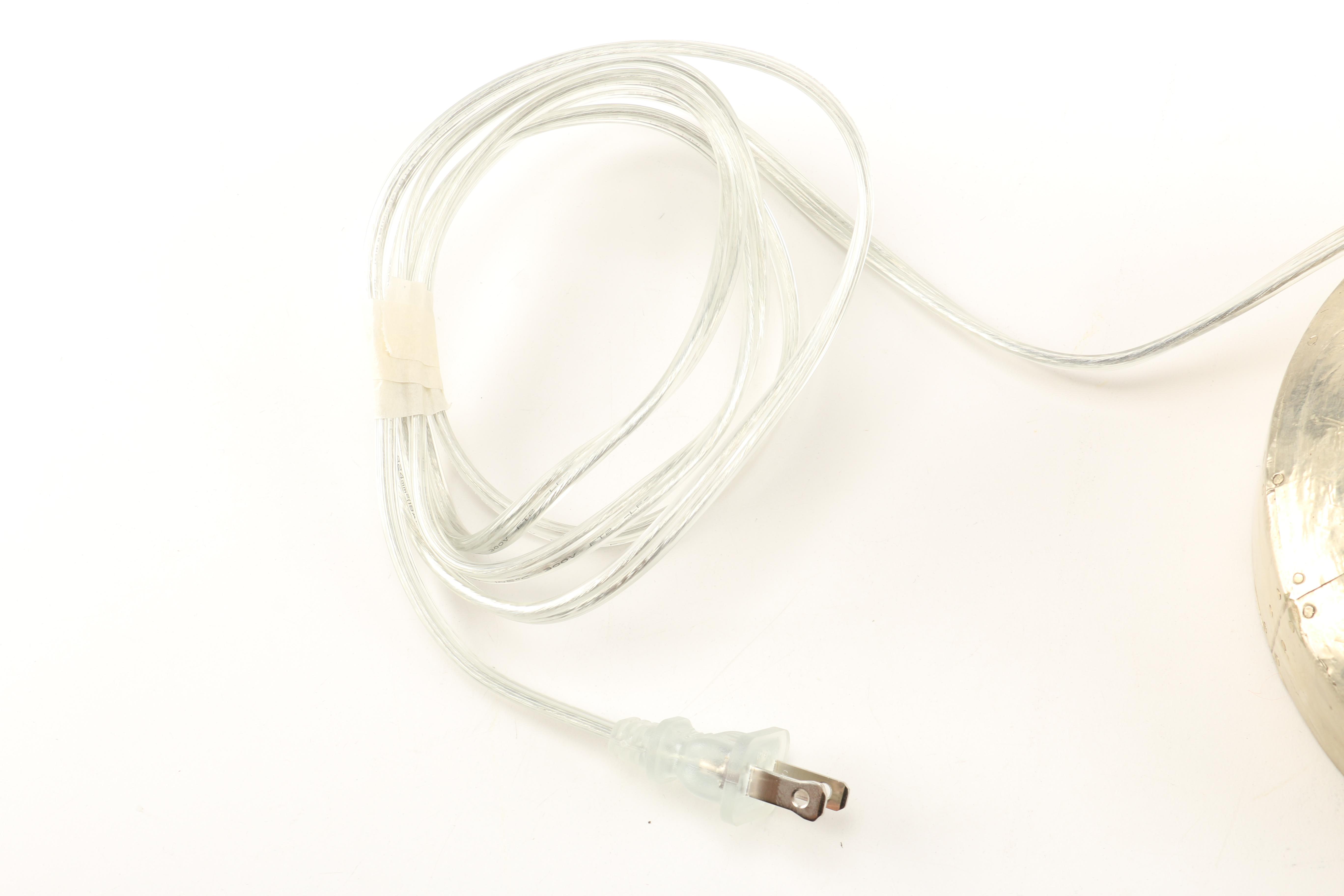 Lazy Susan hand made table lamp