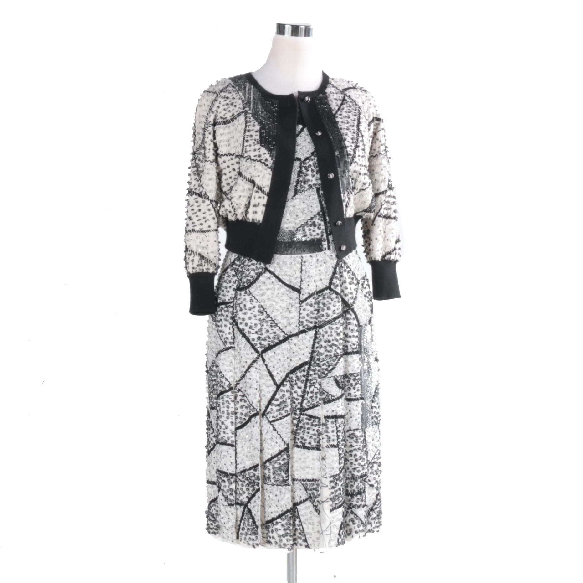 Oscar de la Renta Dress and Jacket