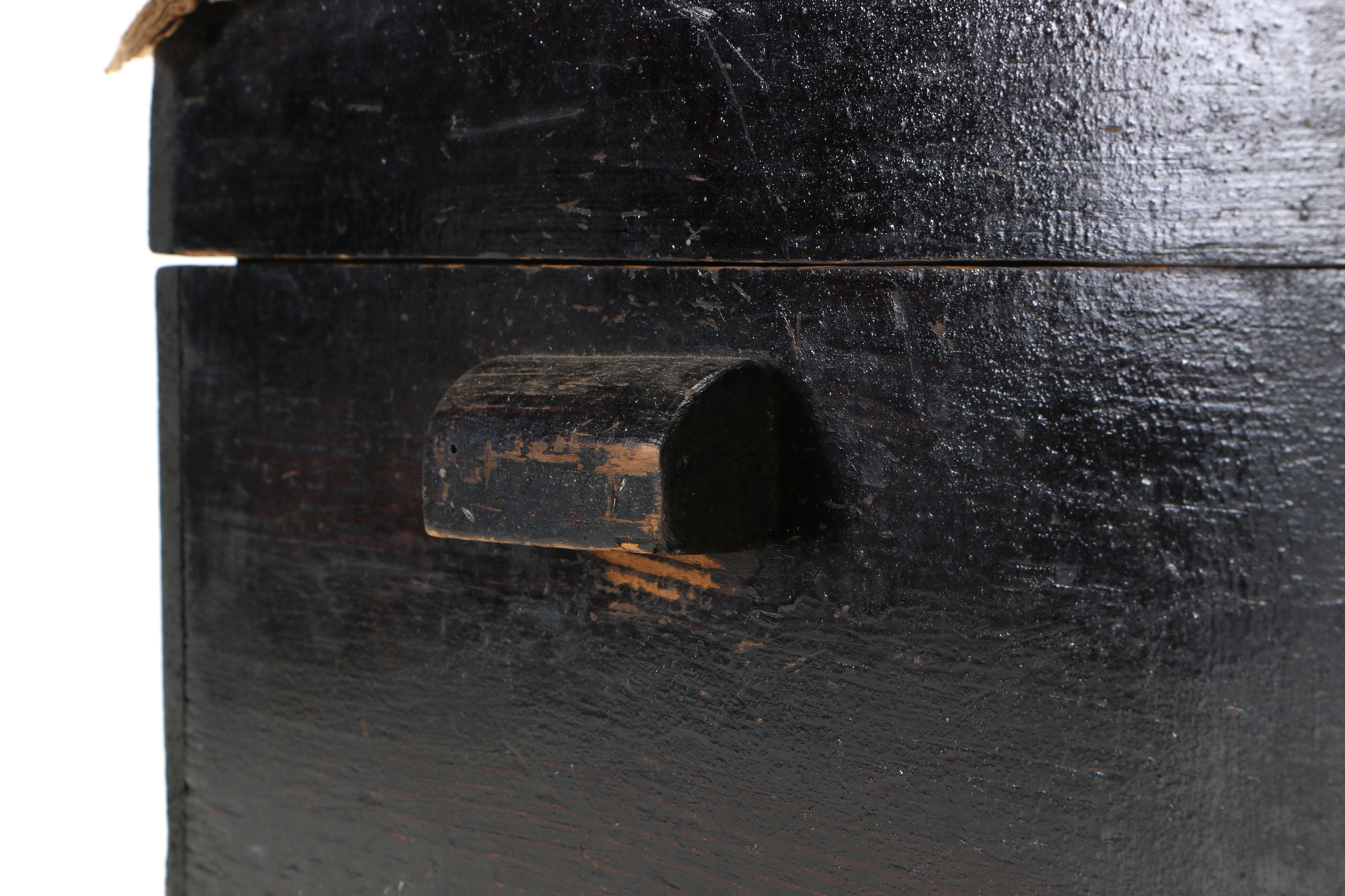 Miniature Chippendale Style Tea Table With Dome Top Trunk