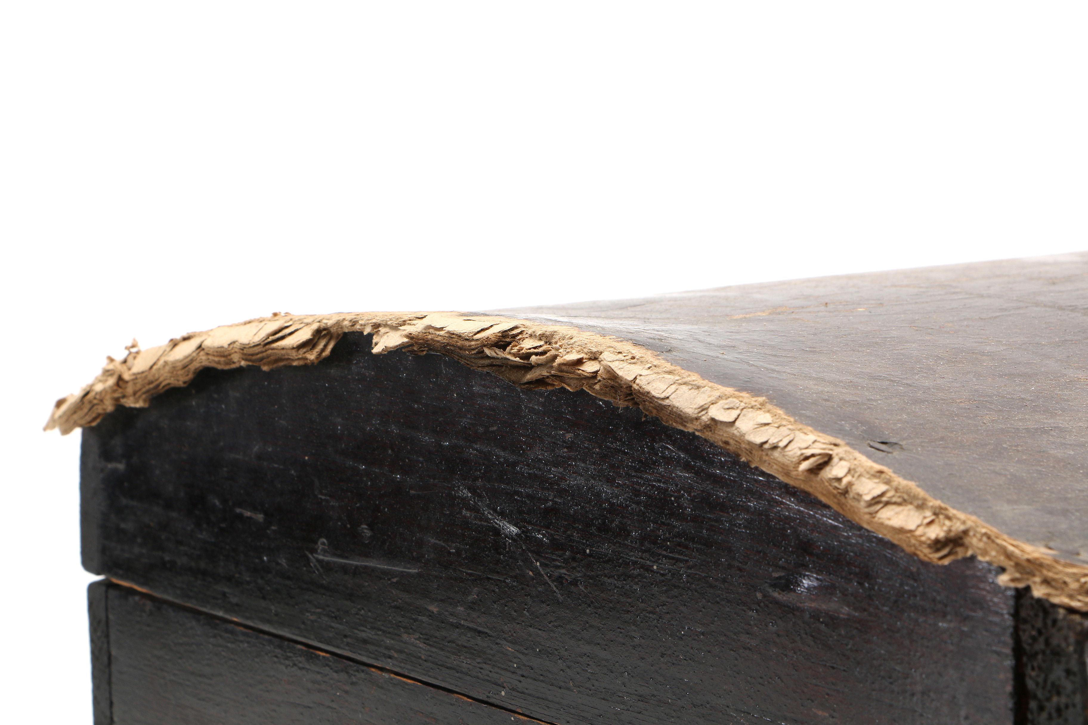 Miniature Chippendale Style Tea Table With Dome Top Trunk