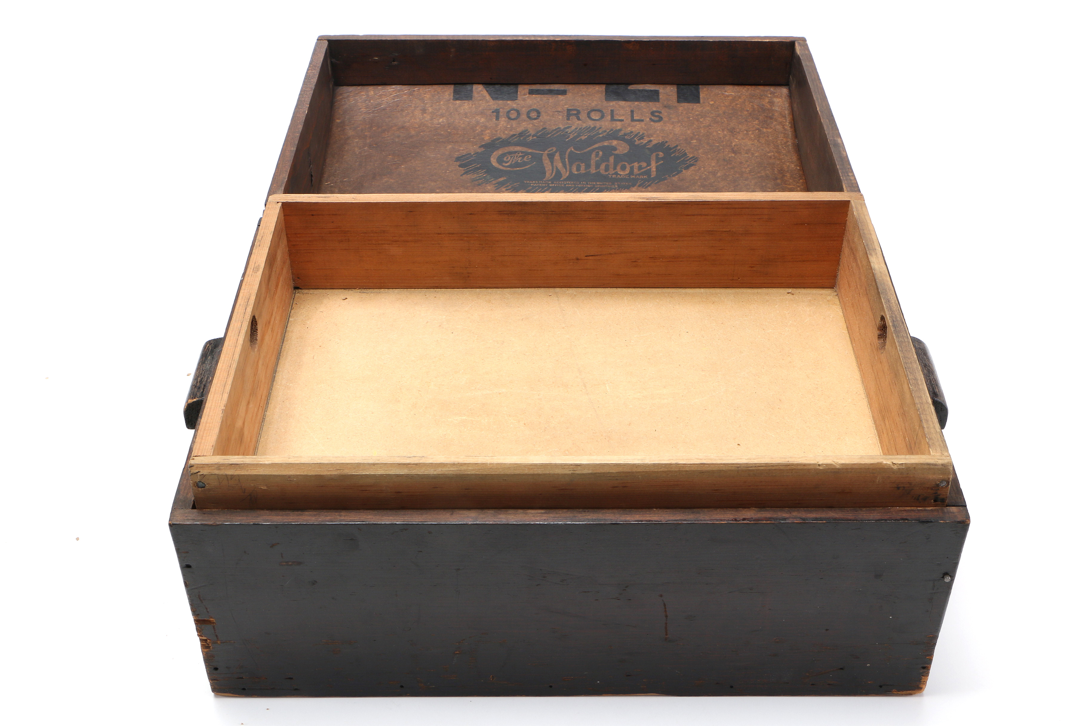 Miniature Chippendale Style Tea Table With Dome Top Trunk