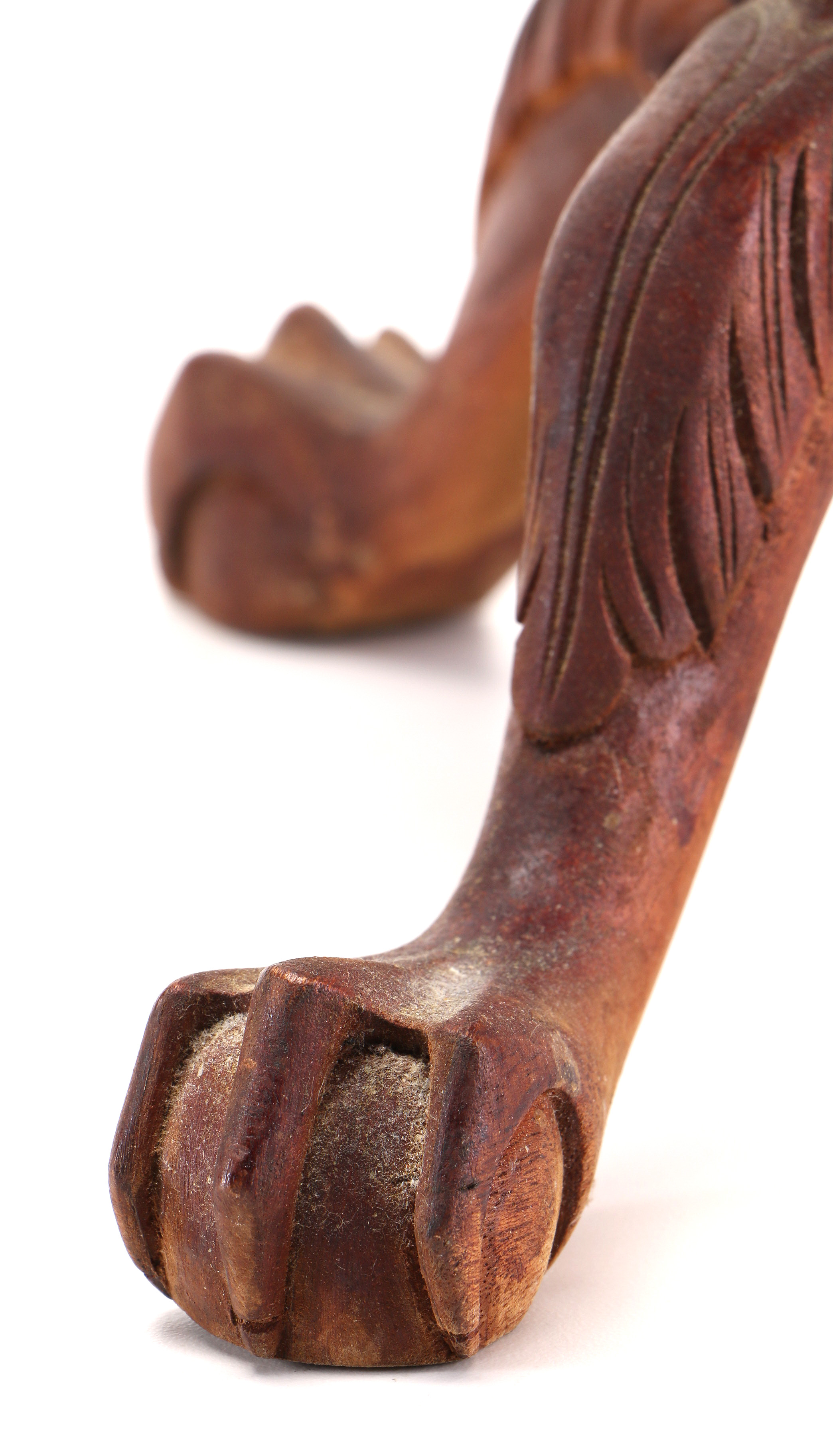 Miniature Chippendale Style Tea Table With Dome Top Trunk