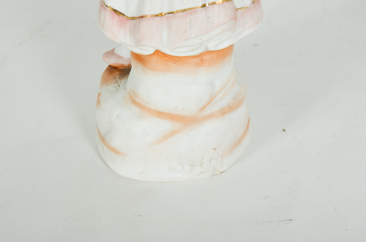 Pair of Vintage Bisque Porcelain Figurines