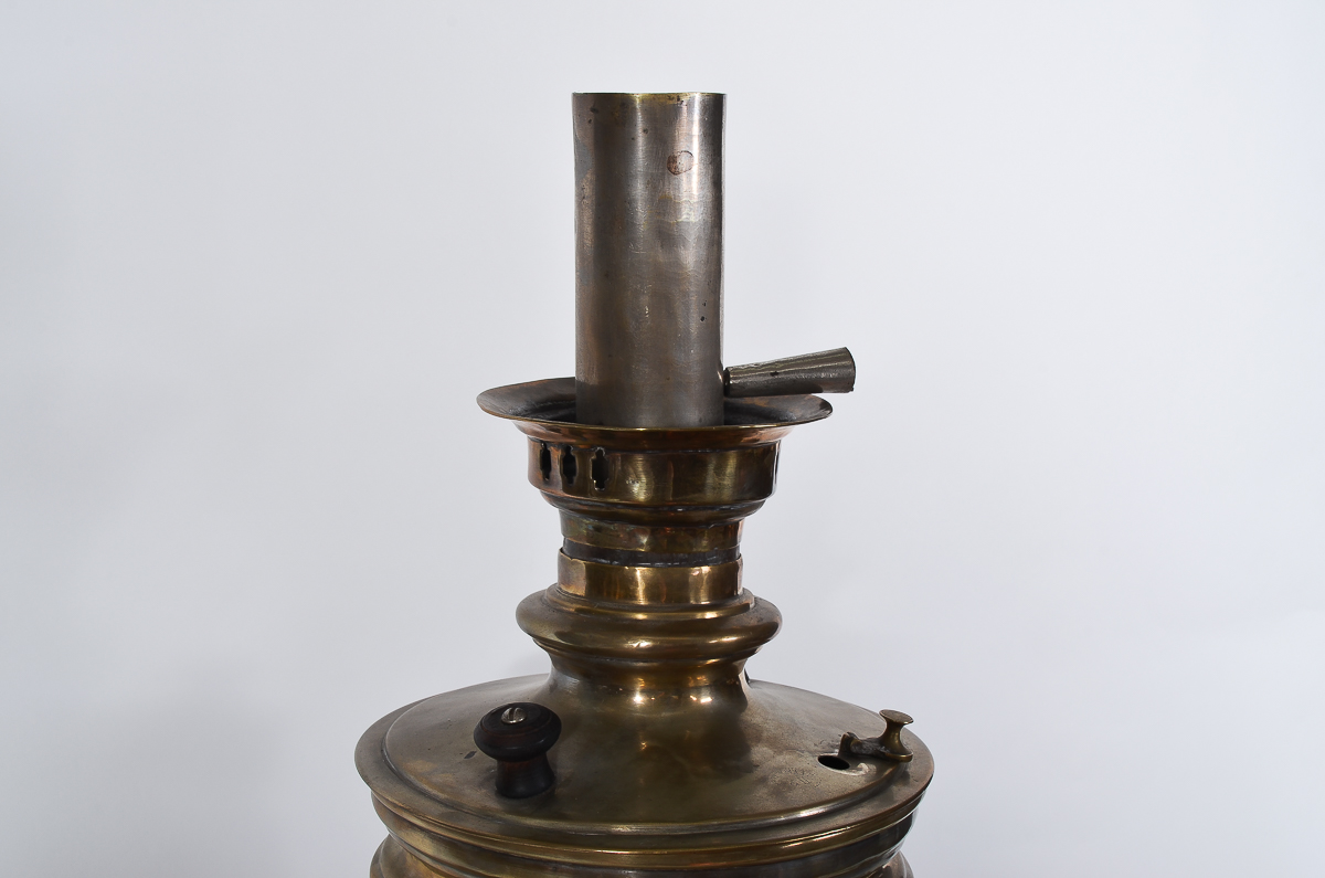 Antique Russian Imperial Brass Samovar