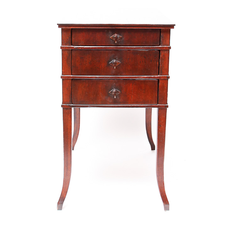 Vintage Cherry "Acquisitions" Side Table by Henredon