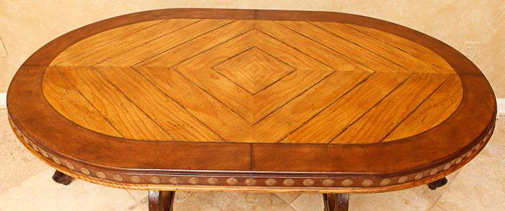 Scrolled Leg Coffee Table