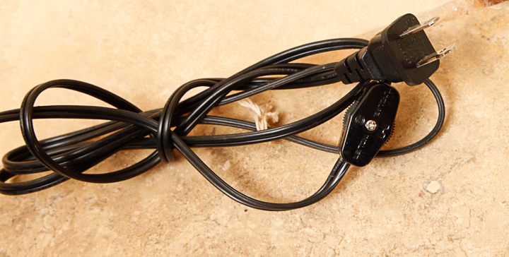 Metal Scrolled Torchiere Floor Lamp