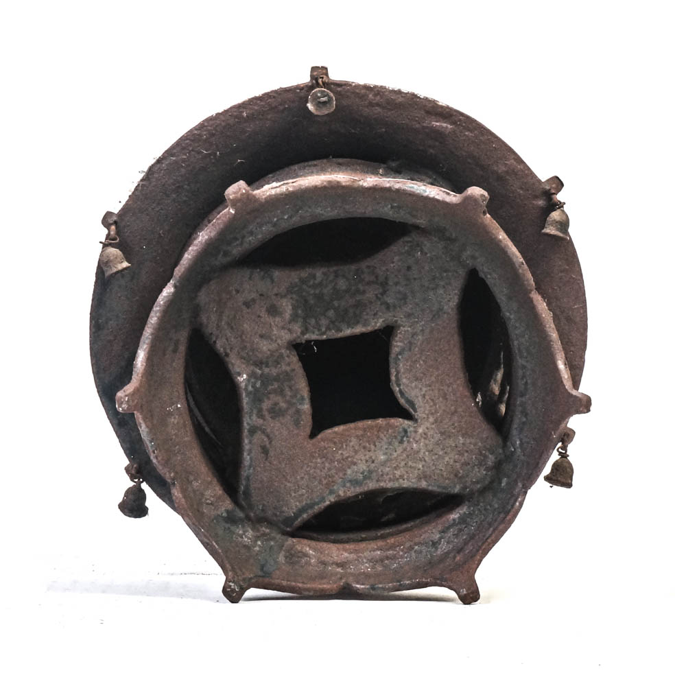 Antique Japanese Cast Iron Pagoda Lantern