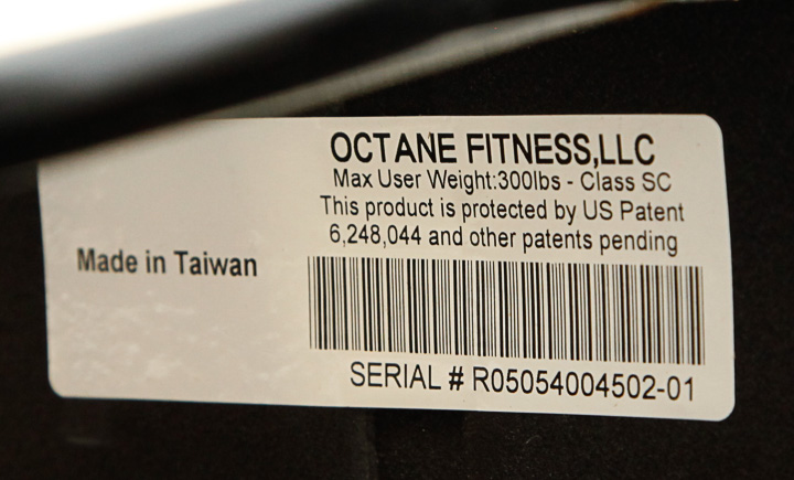 Q45e Elliptical Glider by Octane Fitness