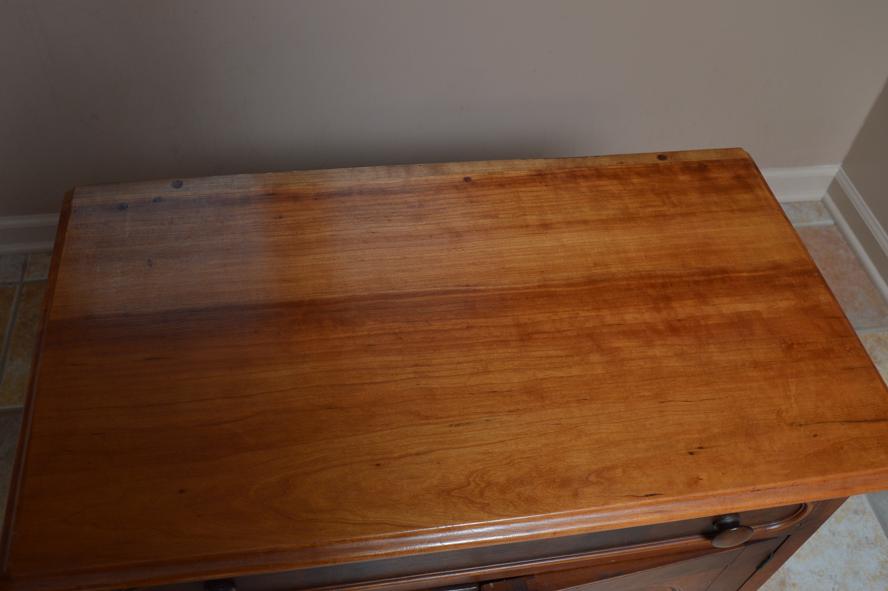 Vintage Mahogany Record Cabinet