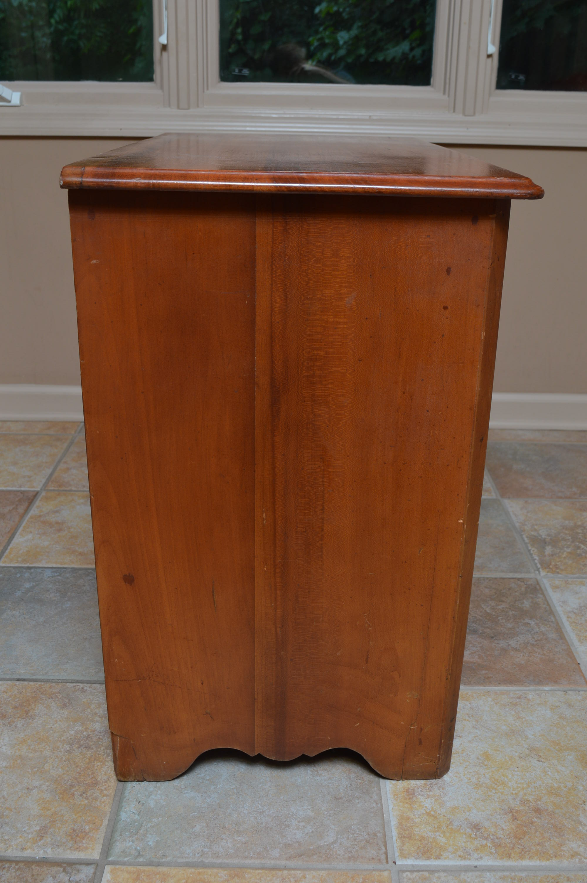 Vintage Mahogany Record Cabinet