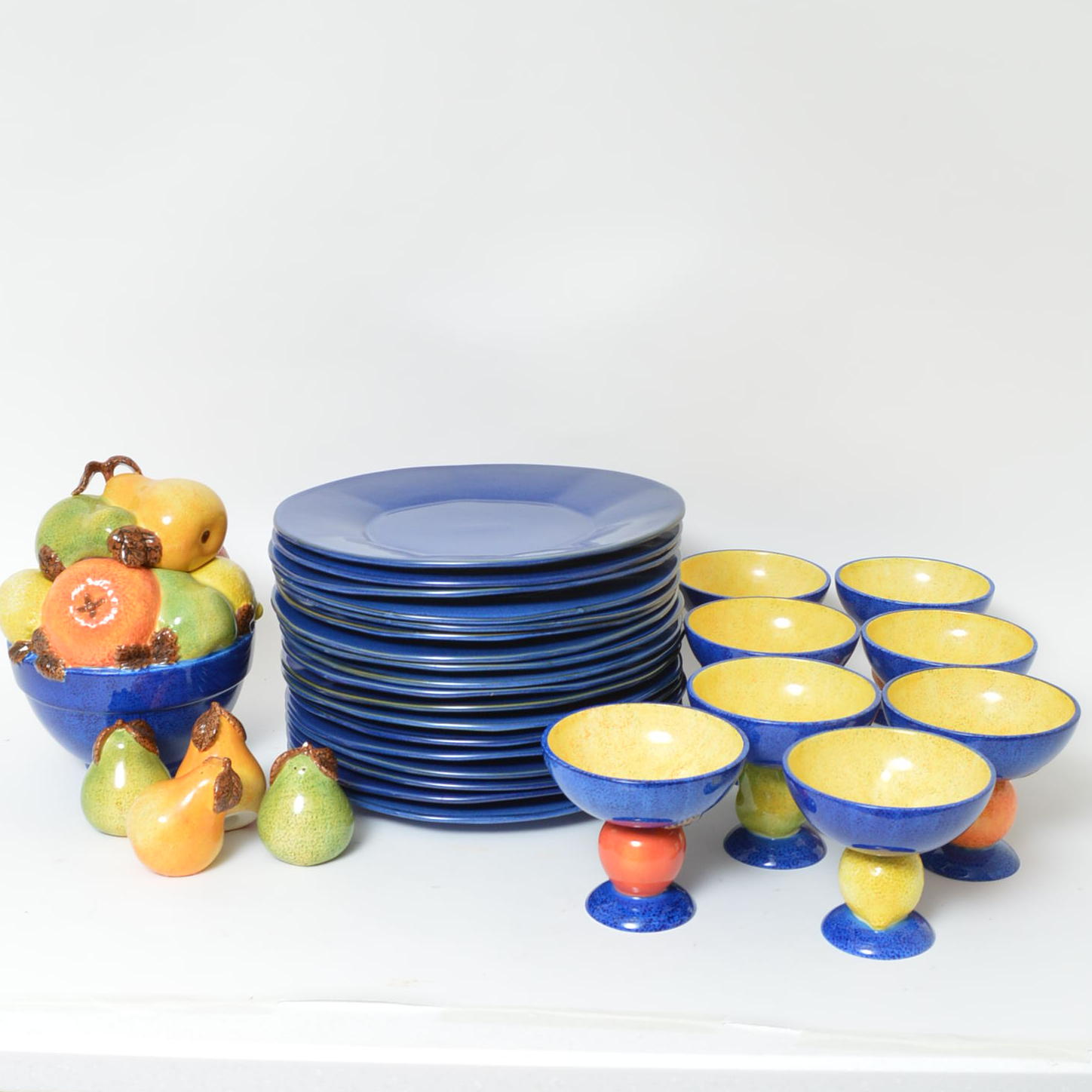 Department 56 "Fresco" Fruit Style Tableware