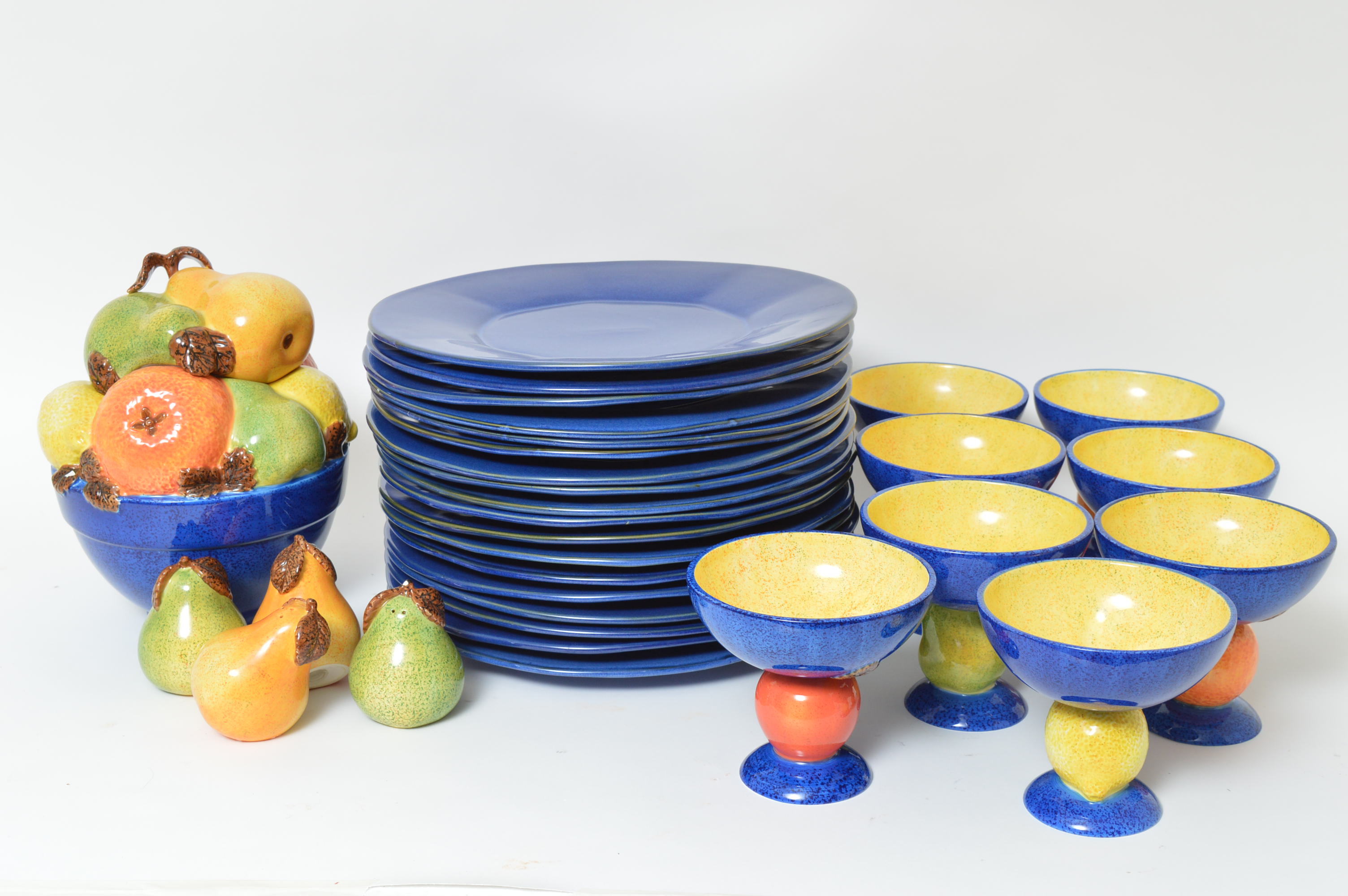 Department 56 "Fresco" Fruit Style Tableware