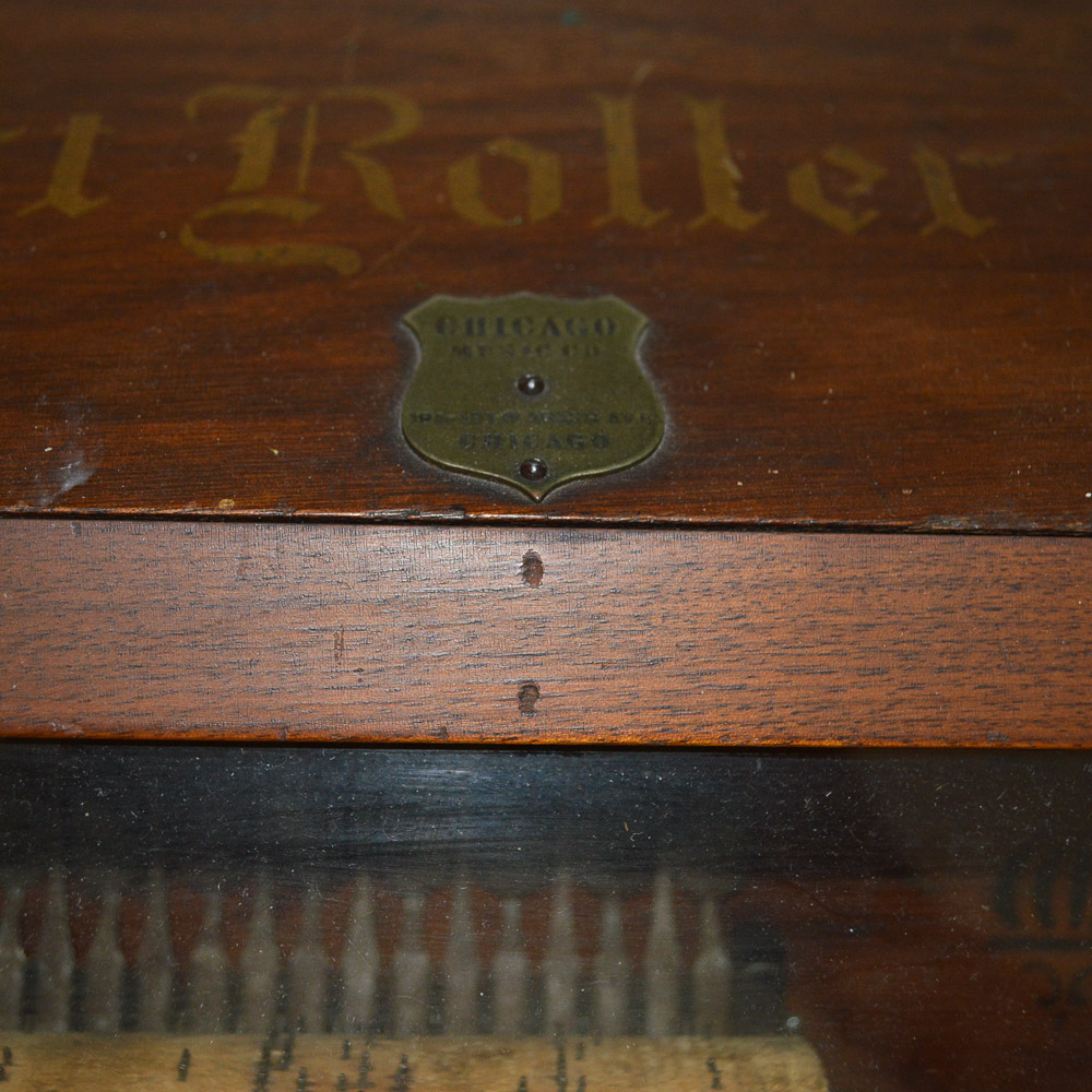 1880s Hand-Cranked Concert Roller Organ