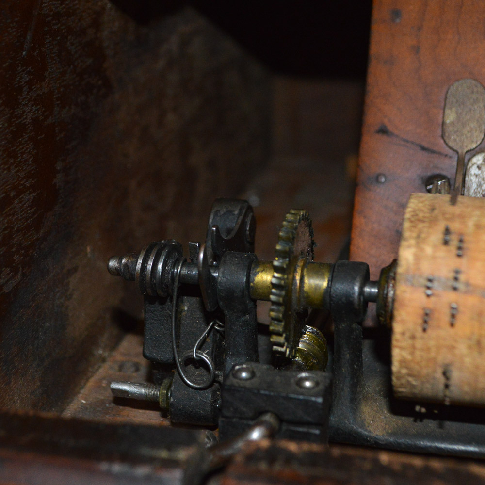 1880s Hand-Cranked Concert Roller Organ