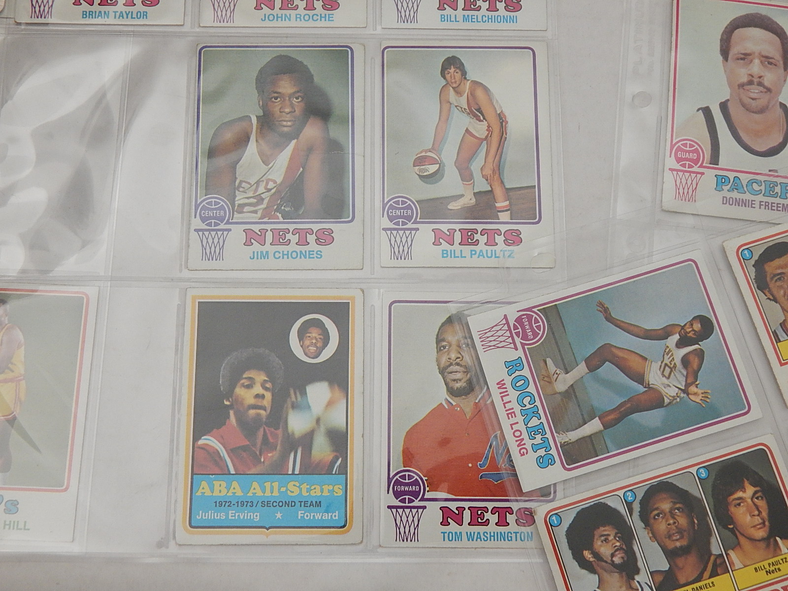 1970s ABA Basketball Card Collection- Approximately 80 card count