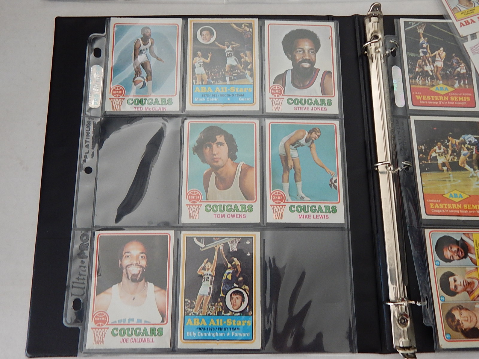 1970s ABA Basketball Card Collection- Approximately 80 card count