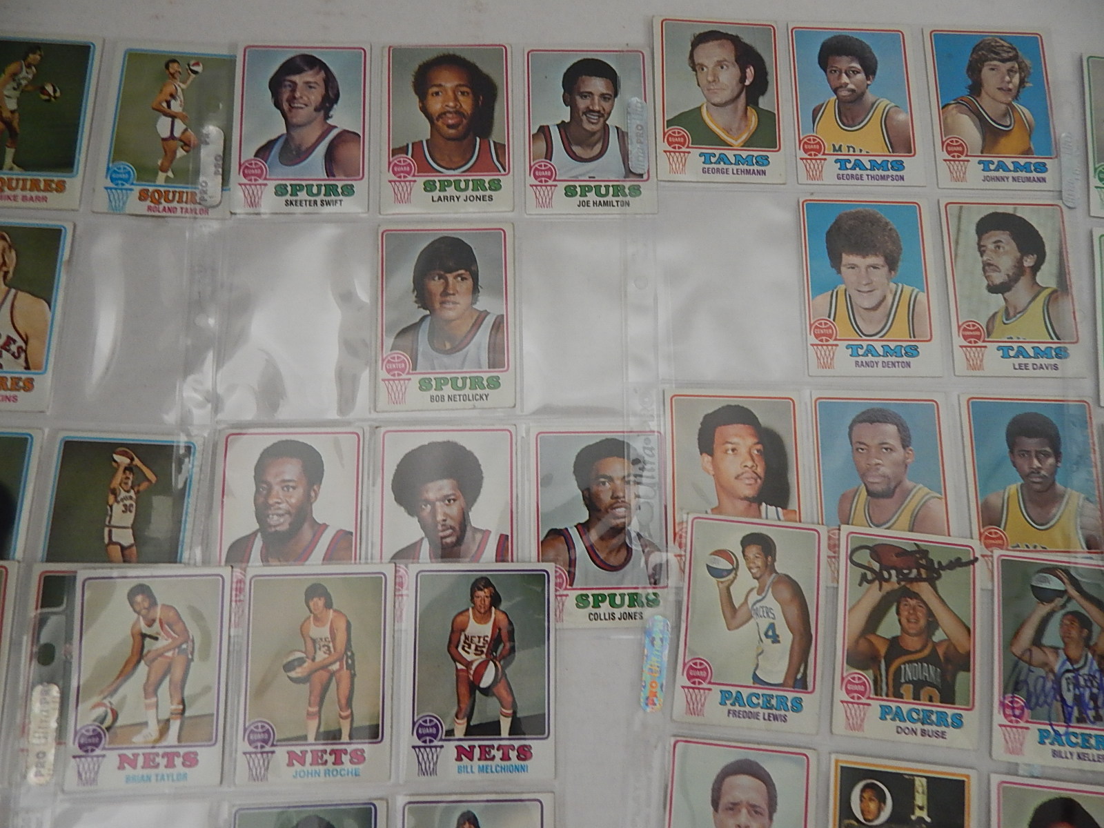 1970s ABA Basketball Card Collection- Approximately 80 card count