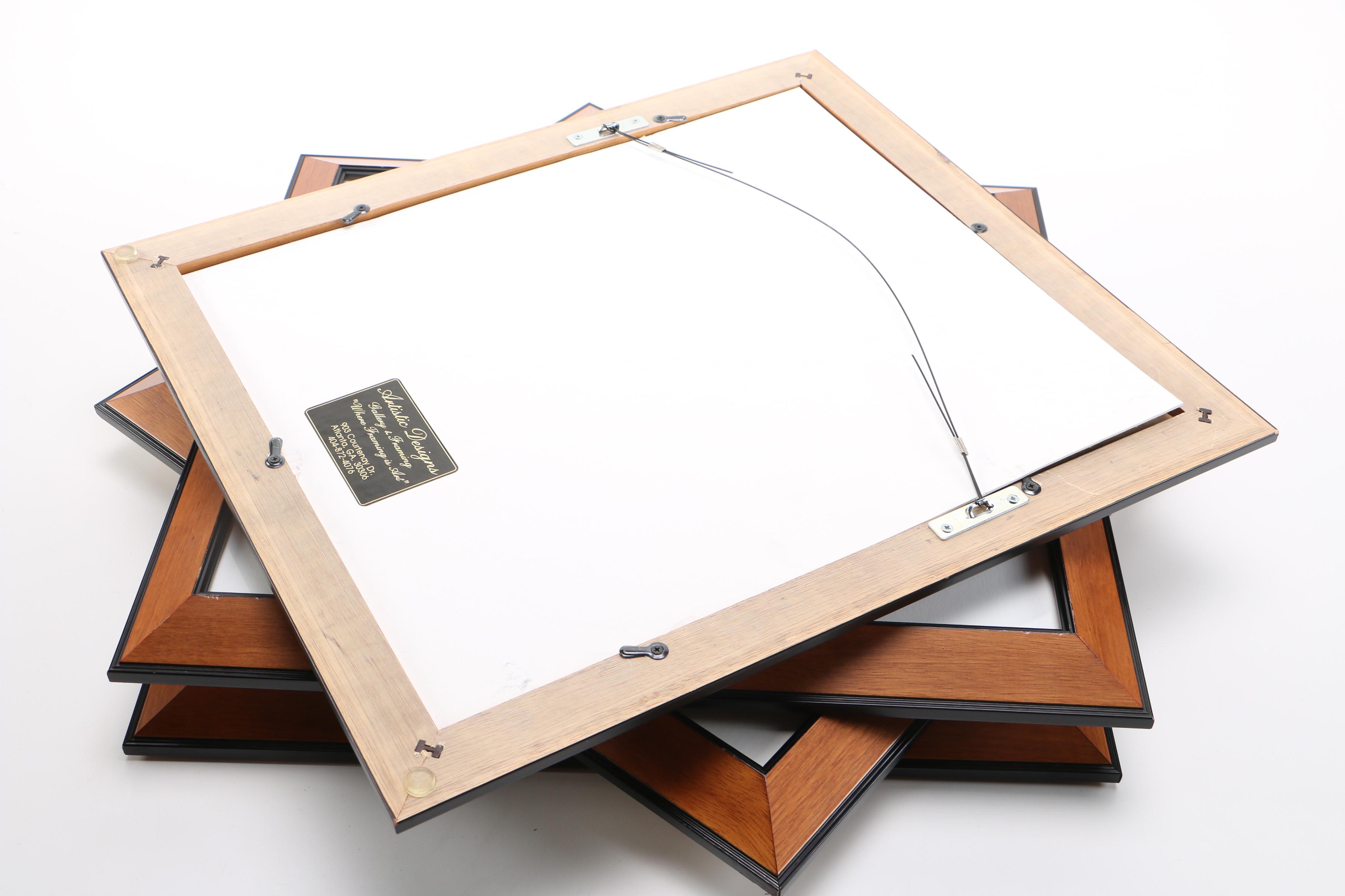 Collection of Wooden Picture Frames