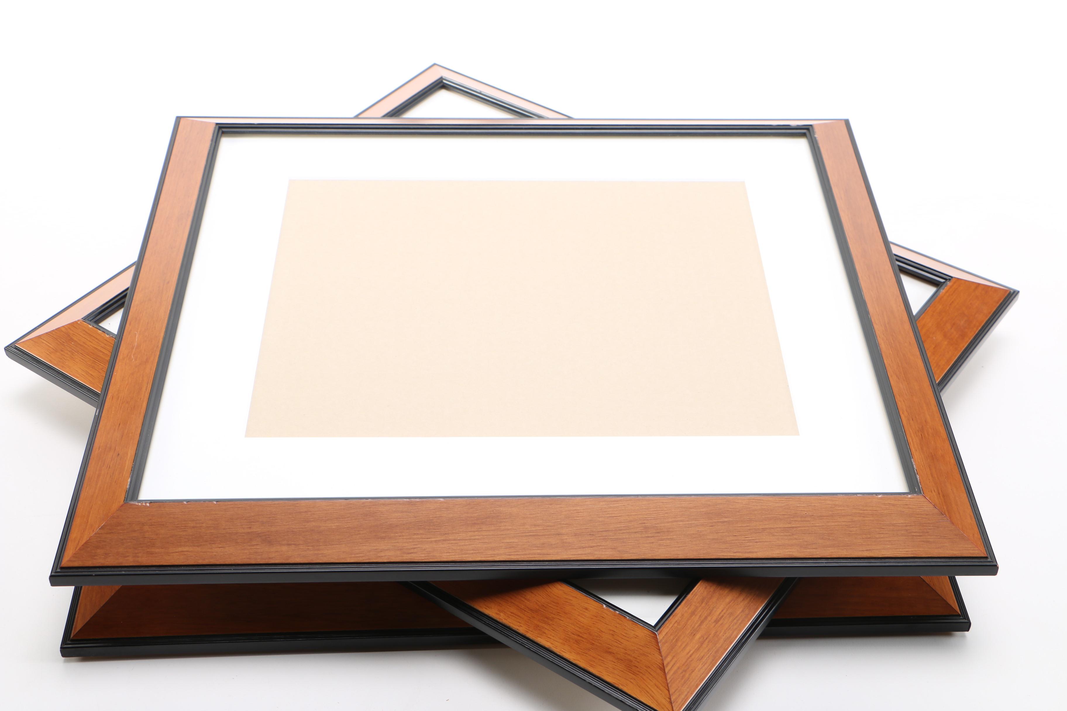 Collection of Wooden Picture Frames