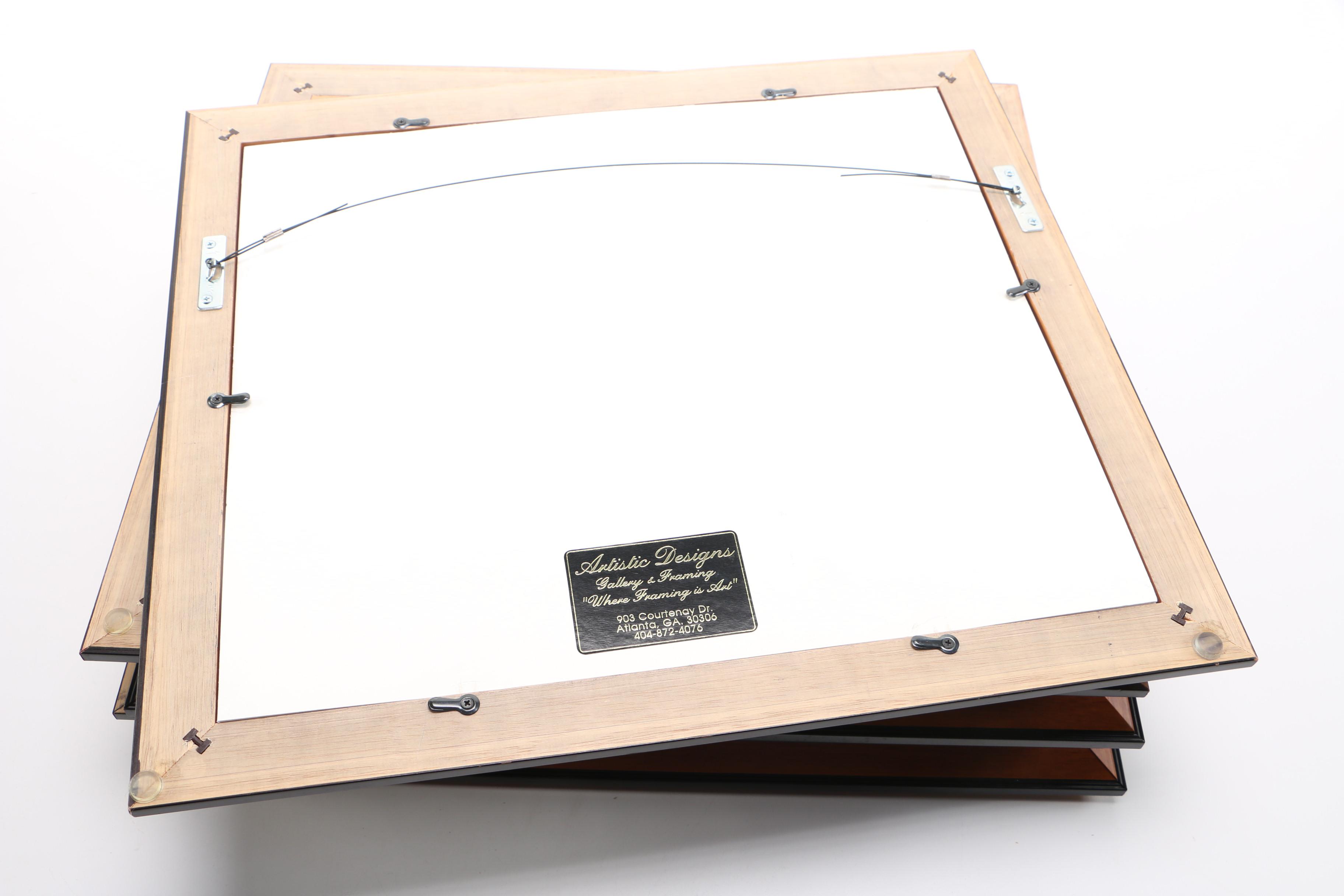 Collection of Wooden Picture Frames