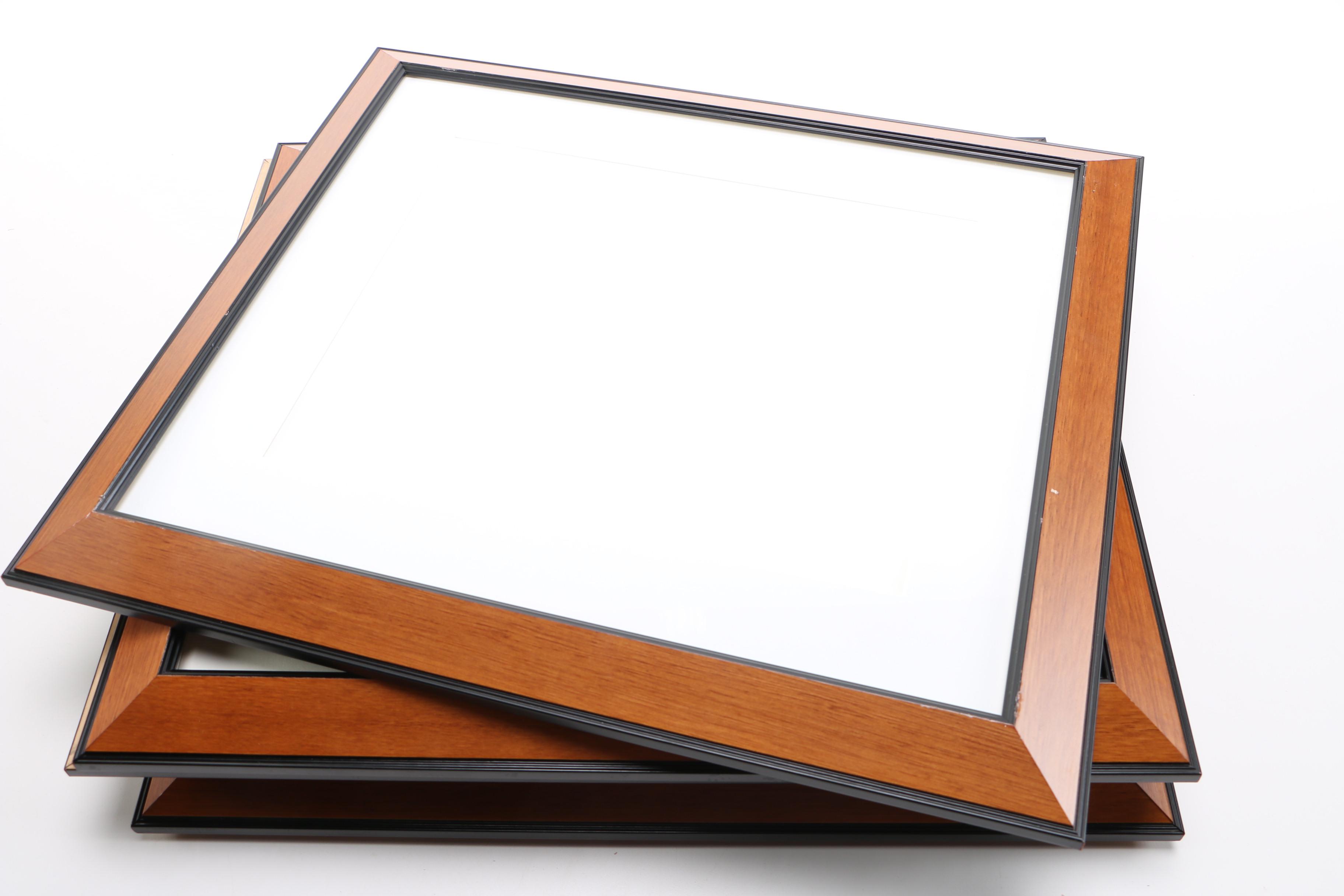 Collection of Wooden Picture Frames