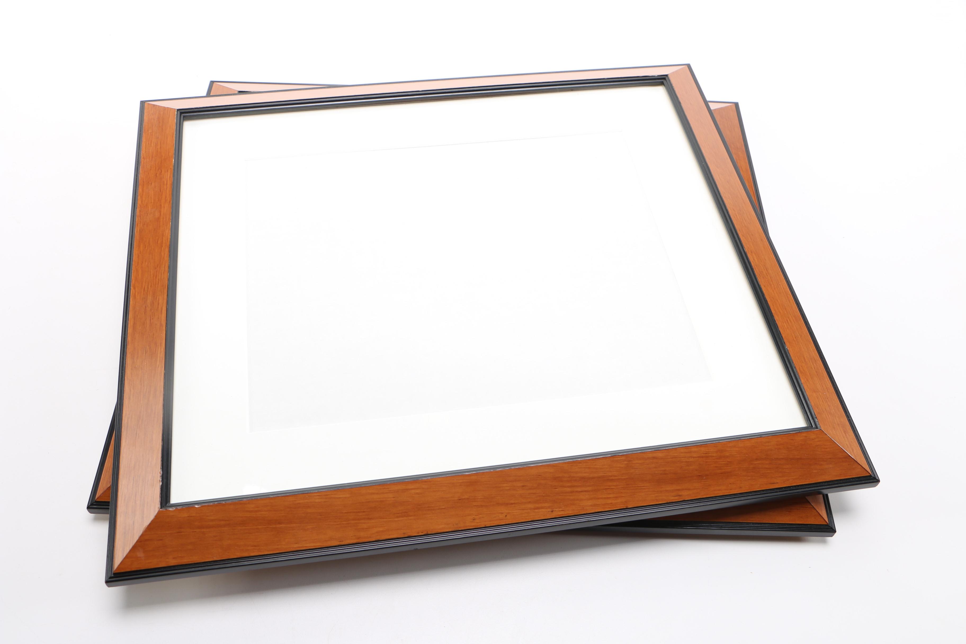 Collection of Wooden Picture Frames
