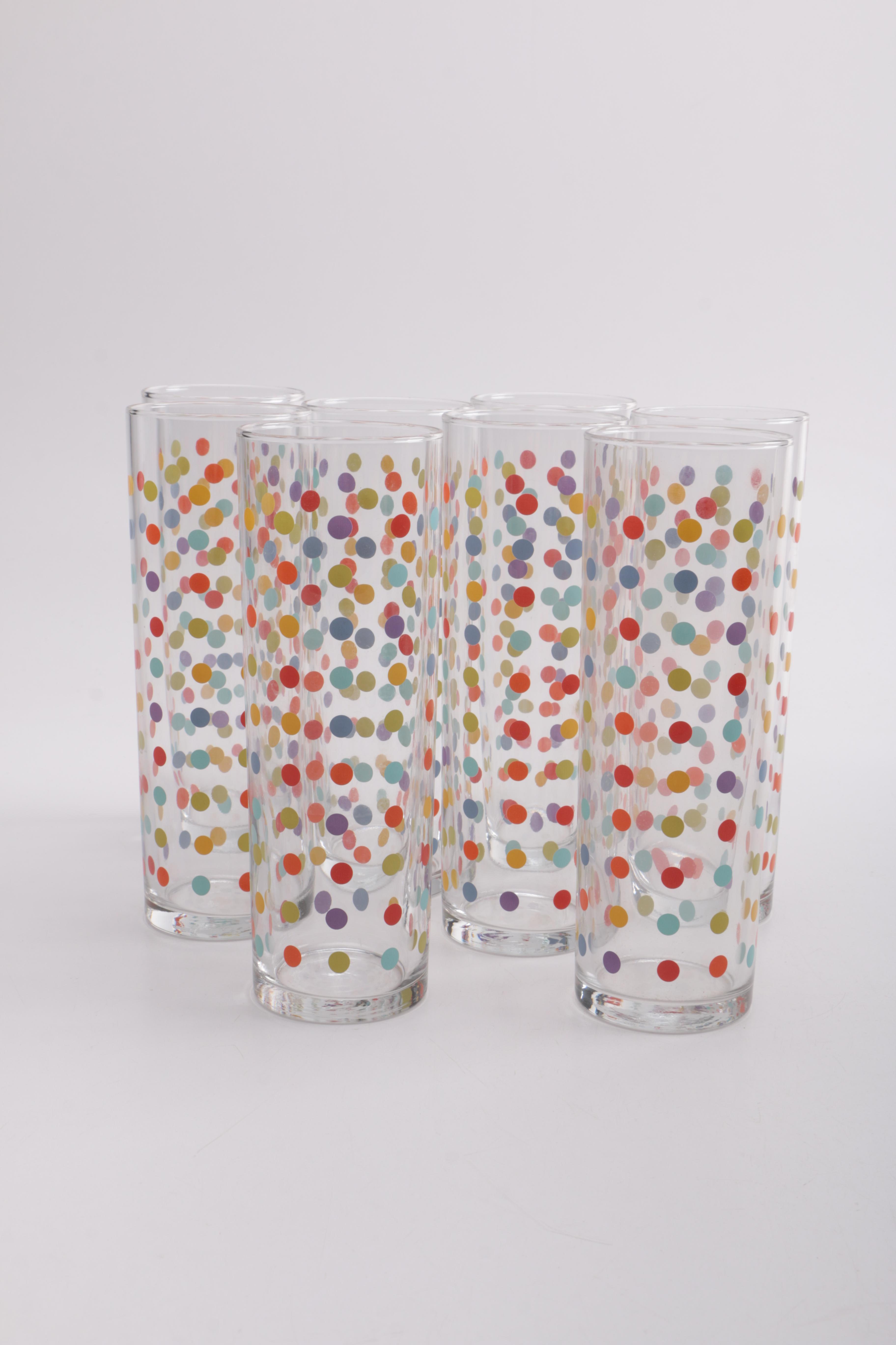 Fishs Eddy Polka Dot Tumblers