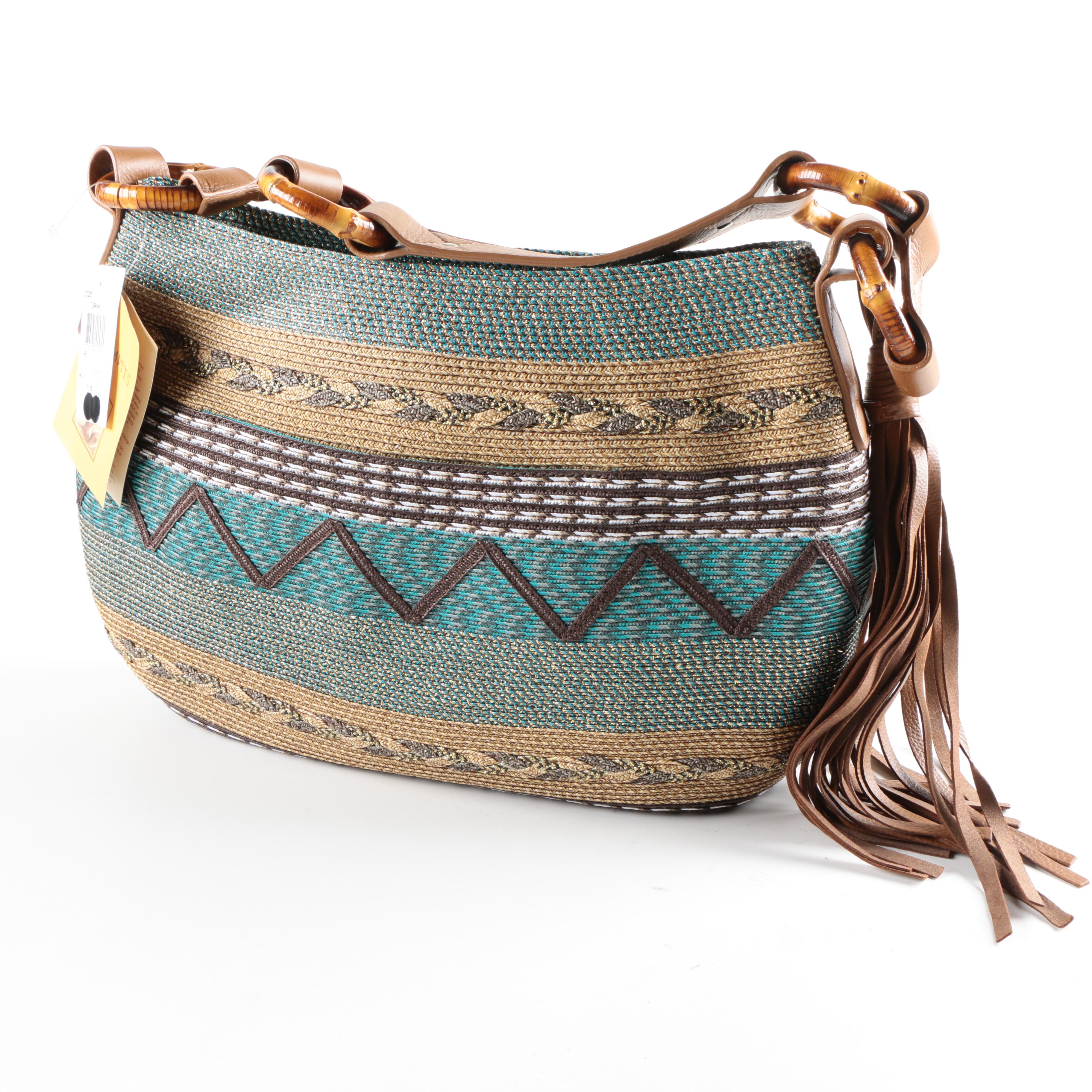 Eric Javits Woven Shoulder Bag