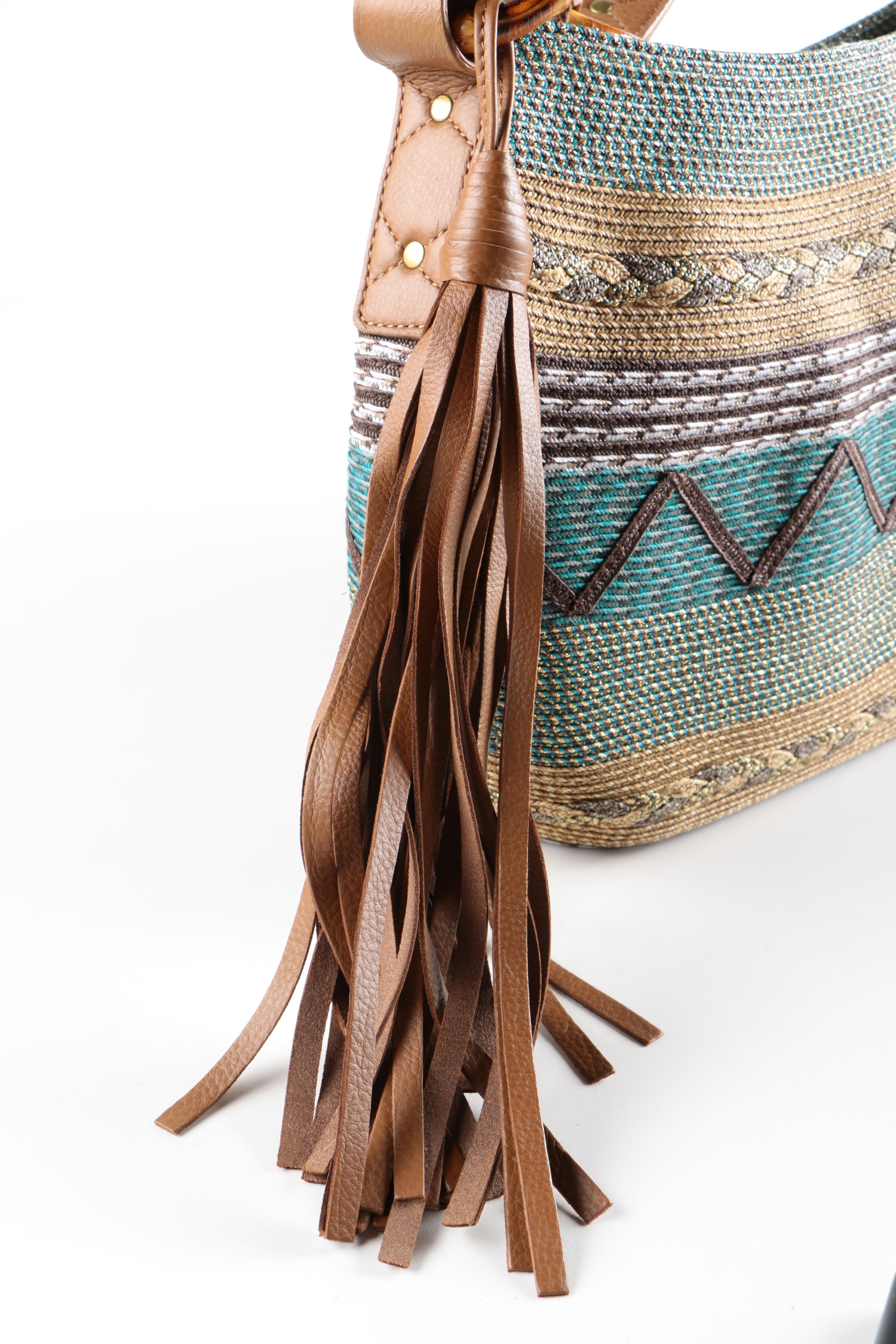 Eric Javits Woven Shoulder Bag