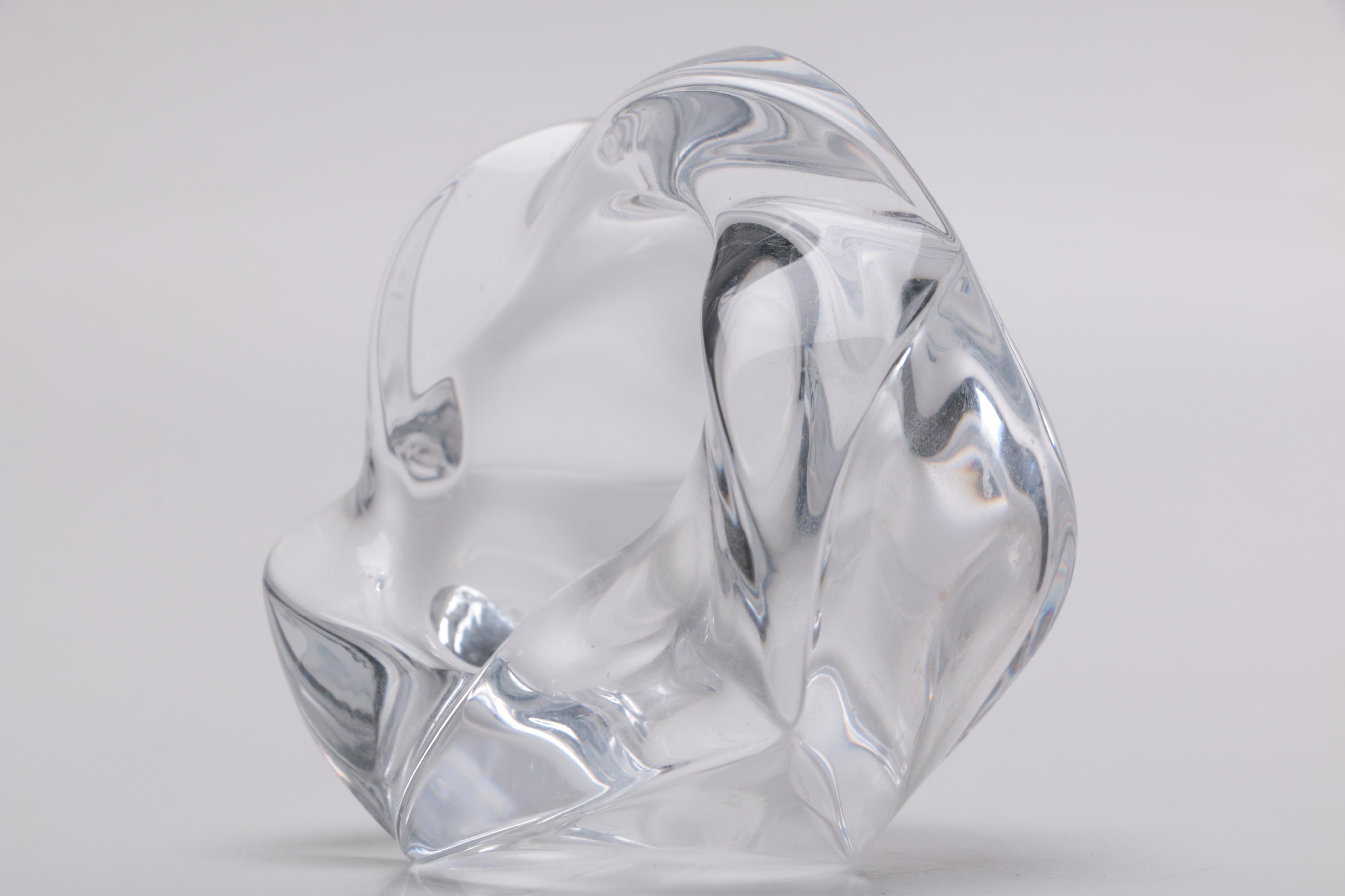 Holmegaard "Fleur" Crystal Votive Candle Holder