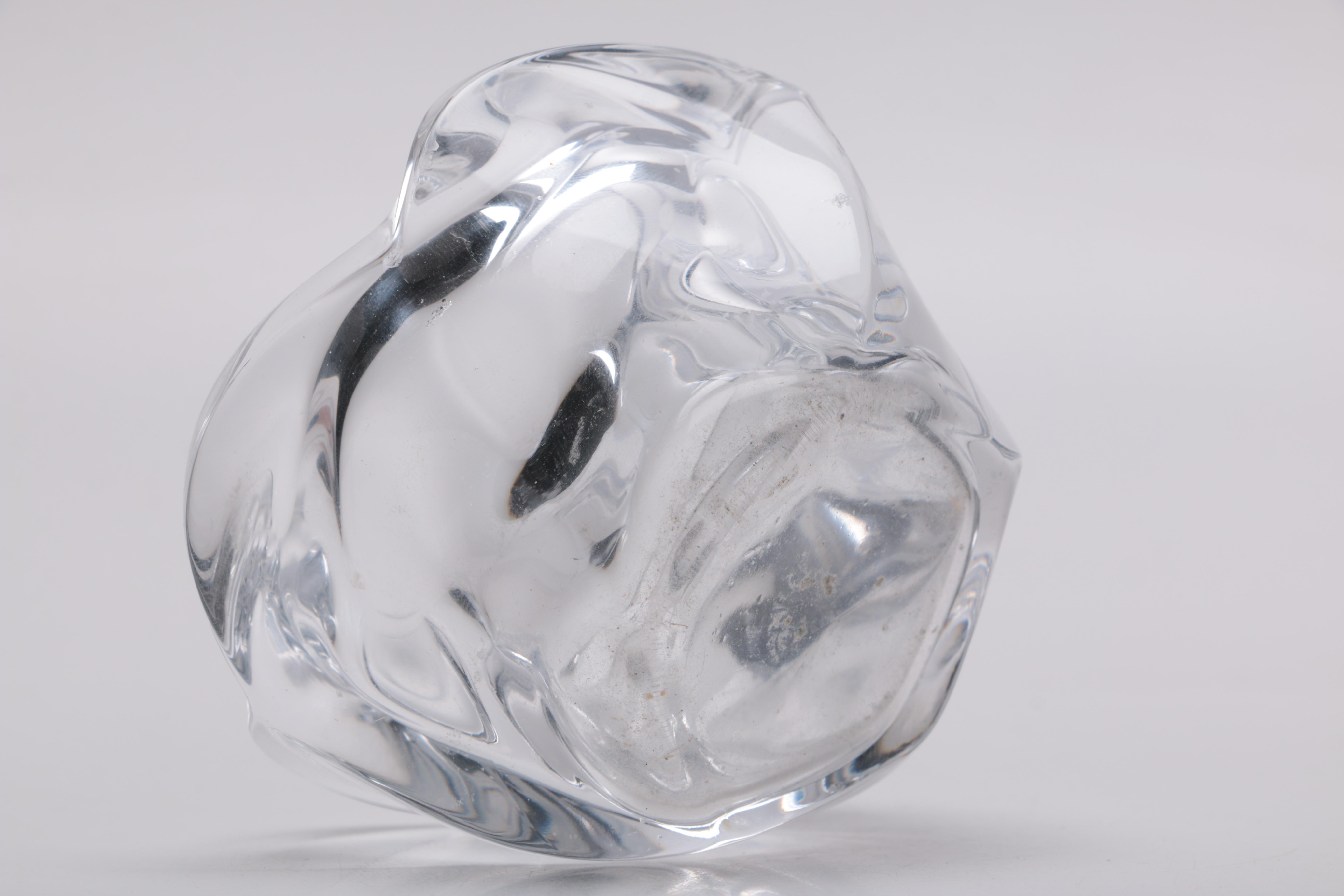 Holmegaard "Fleur" Crystal Votive Candle Holder