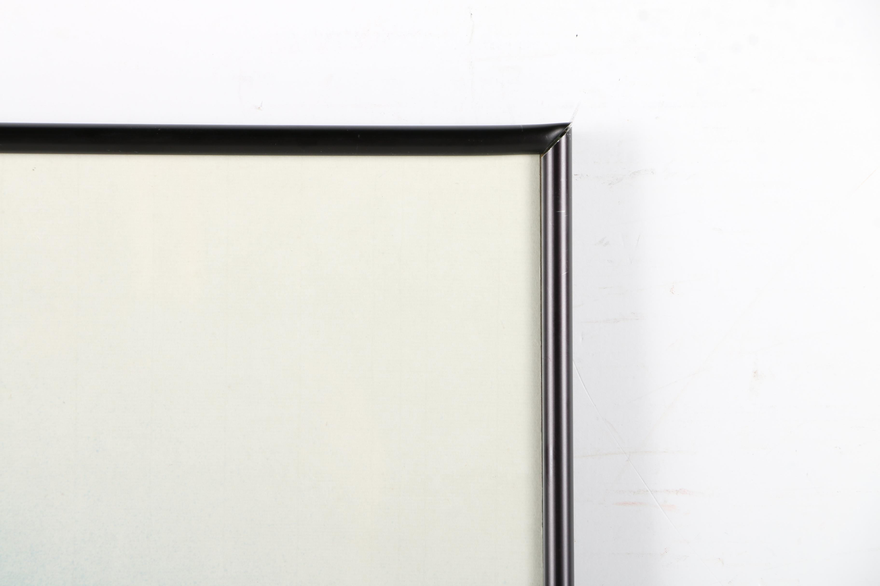 Chinese Watercolor Painting of the Great Wall