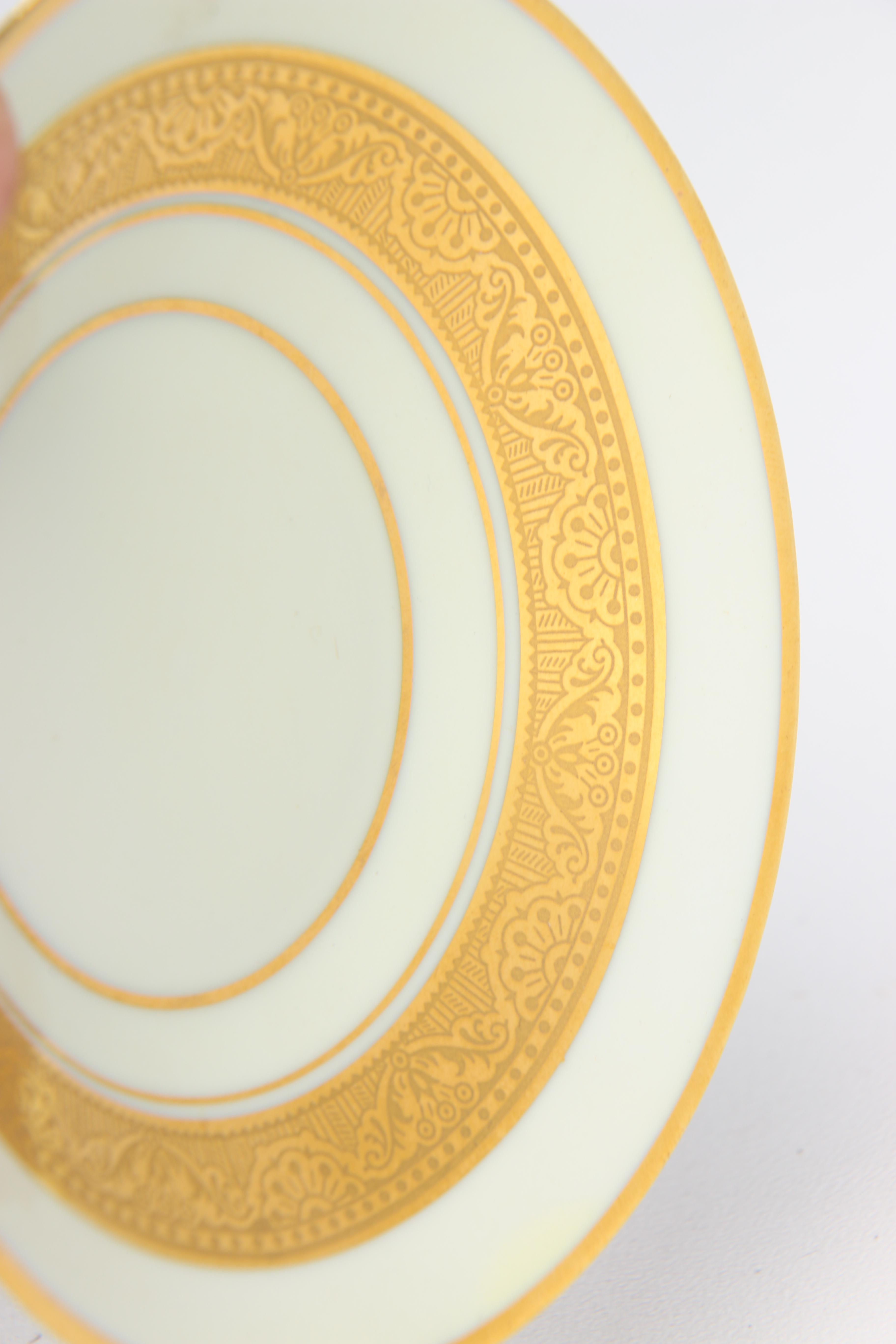 Legle Porcelaine d'Art and Legrand Lebouc Espresso Set