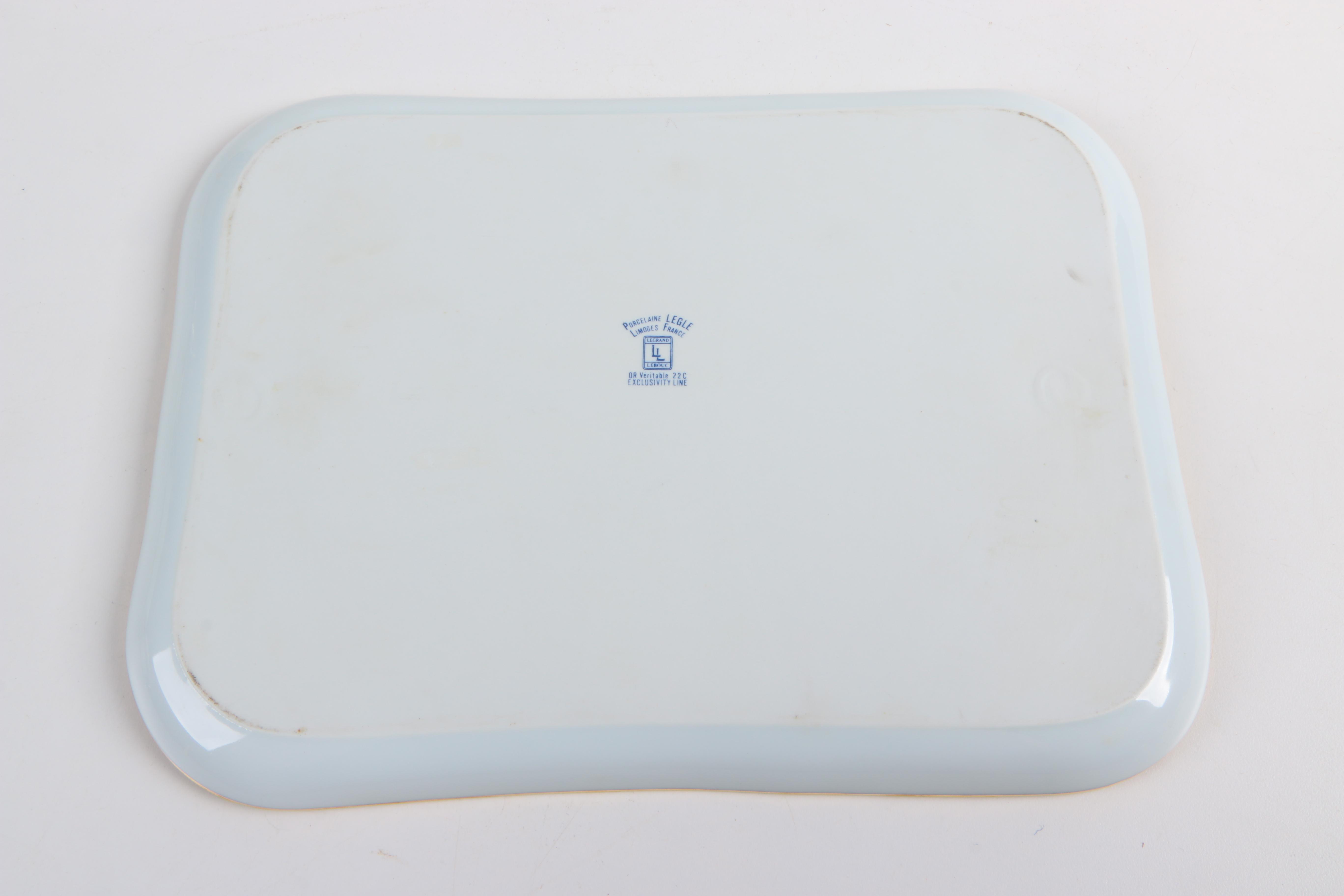 Legle Porcelaine d'Art and Legrand Lebouc Espresso Set