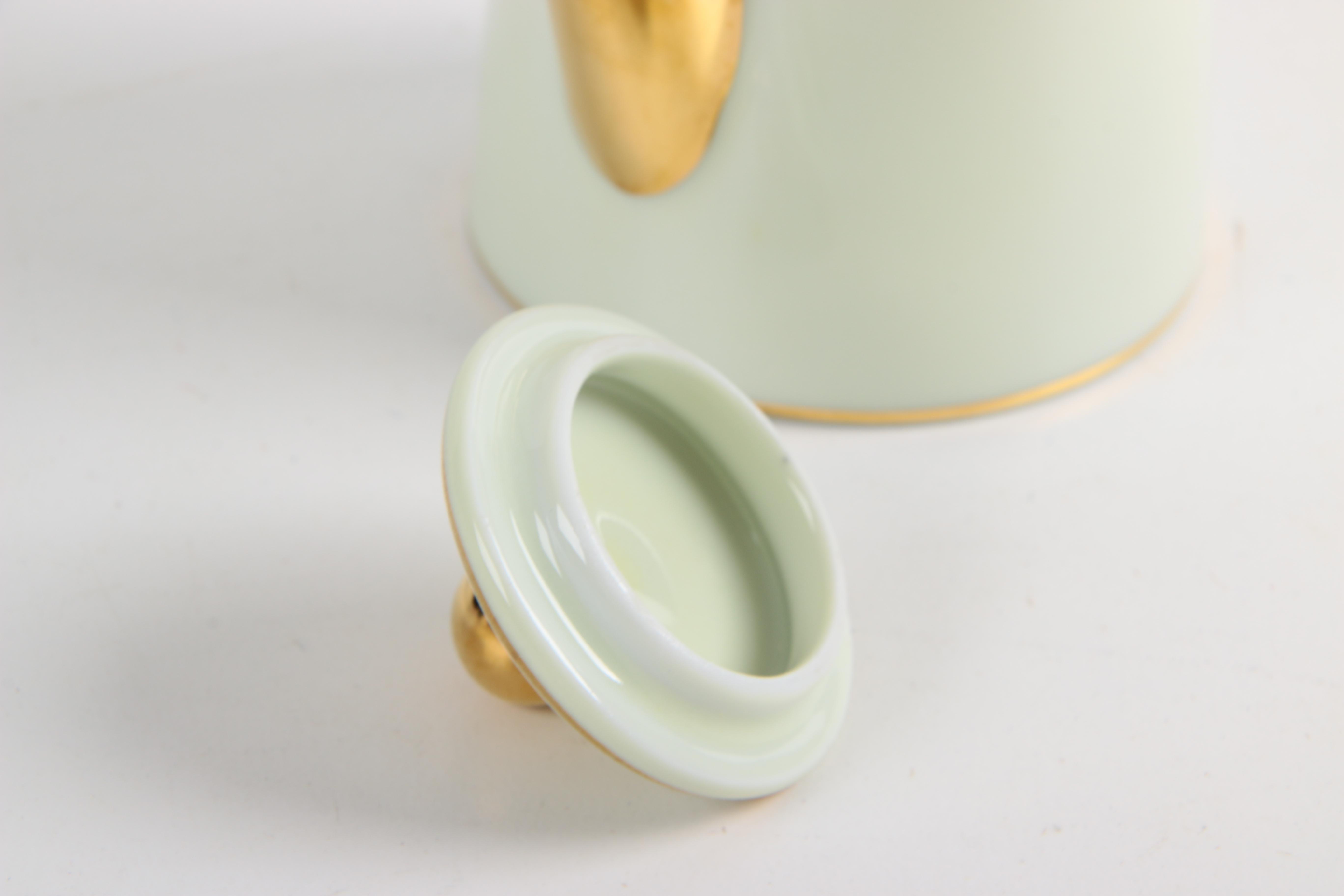 Legle Porcelaine d'Art and Legrand Lebouc Espresso Set