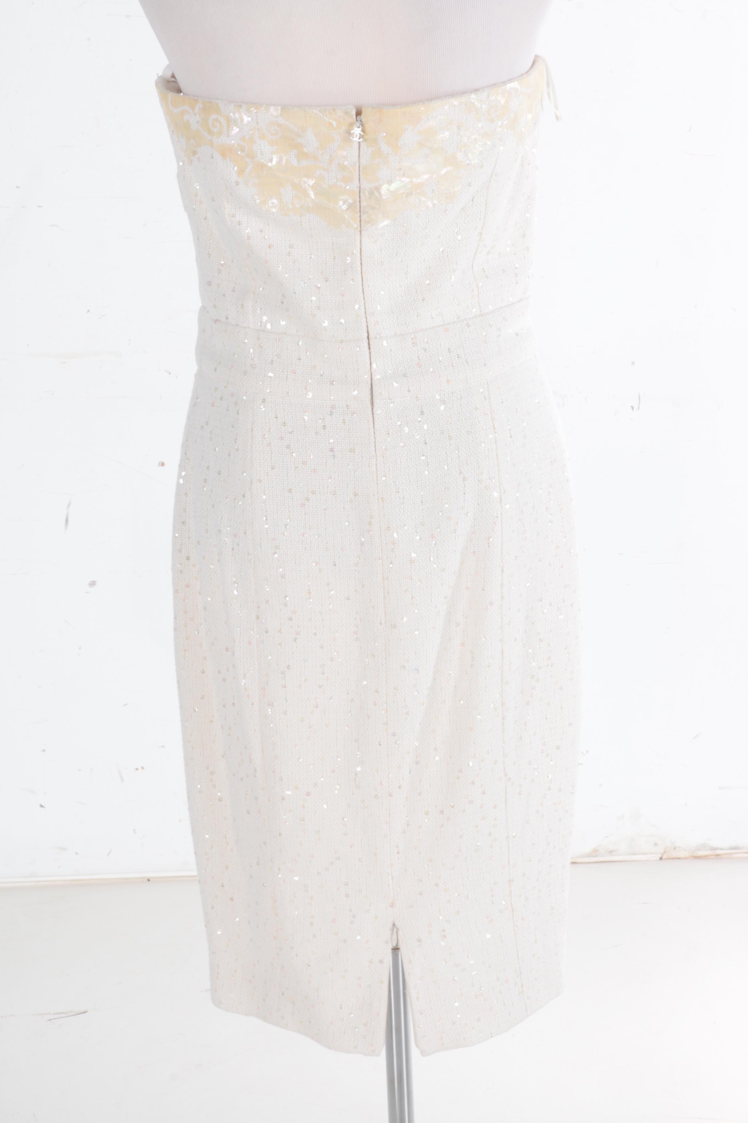 Chanel Sequined Cocktail Dress
