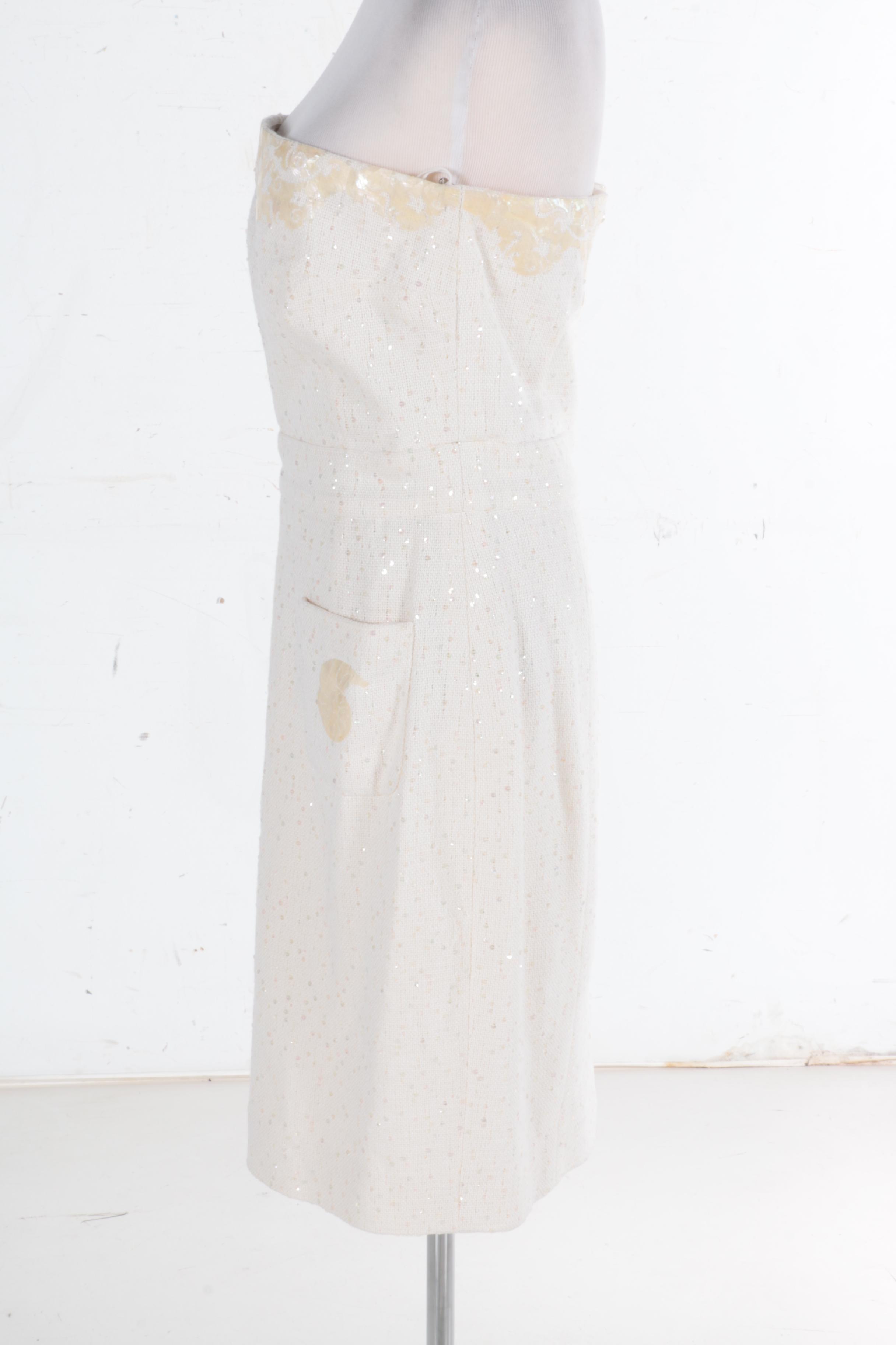 Chanel Sequined Cocktail Dress